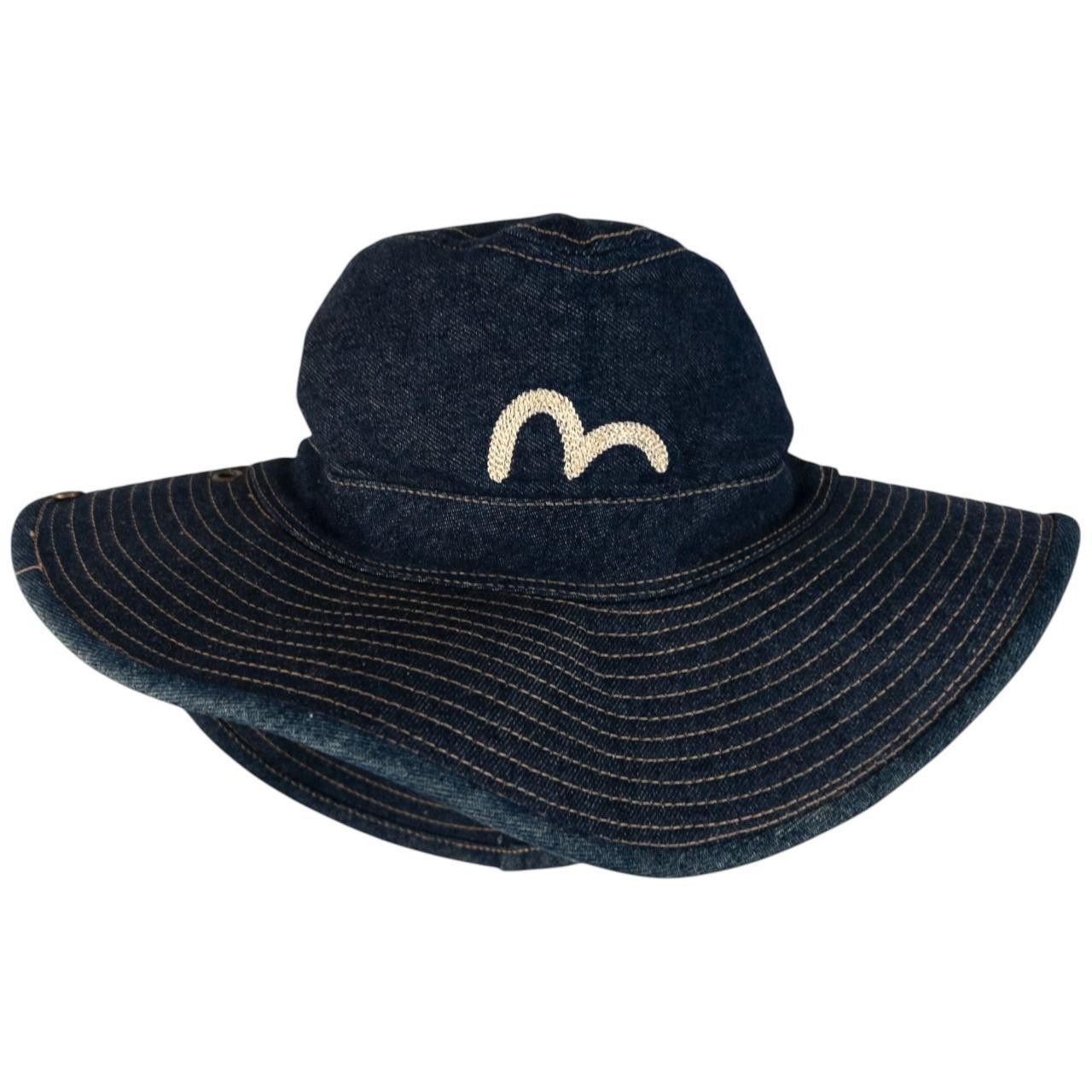 Evisu Vintage Evisu Denim Embroidered Gull Hat Size ONE SIZE - 2 Thumbnail