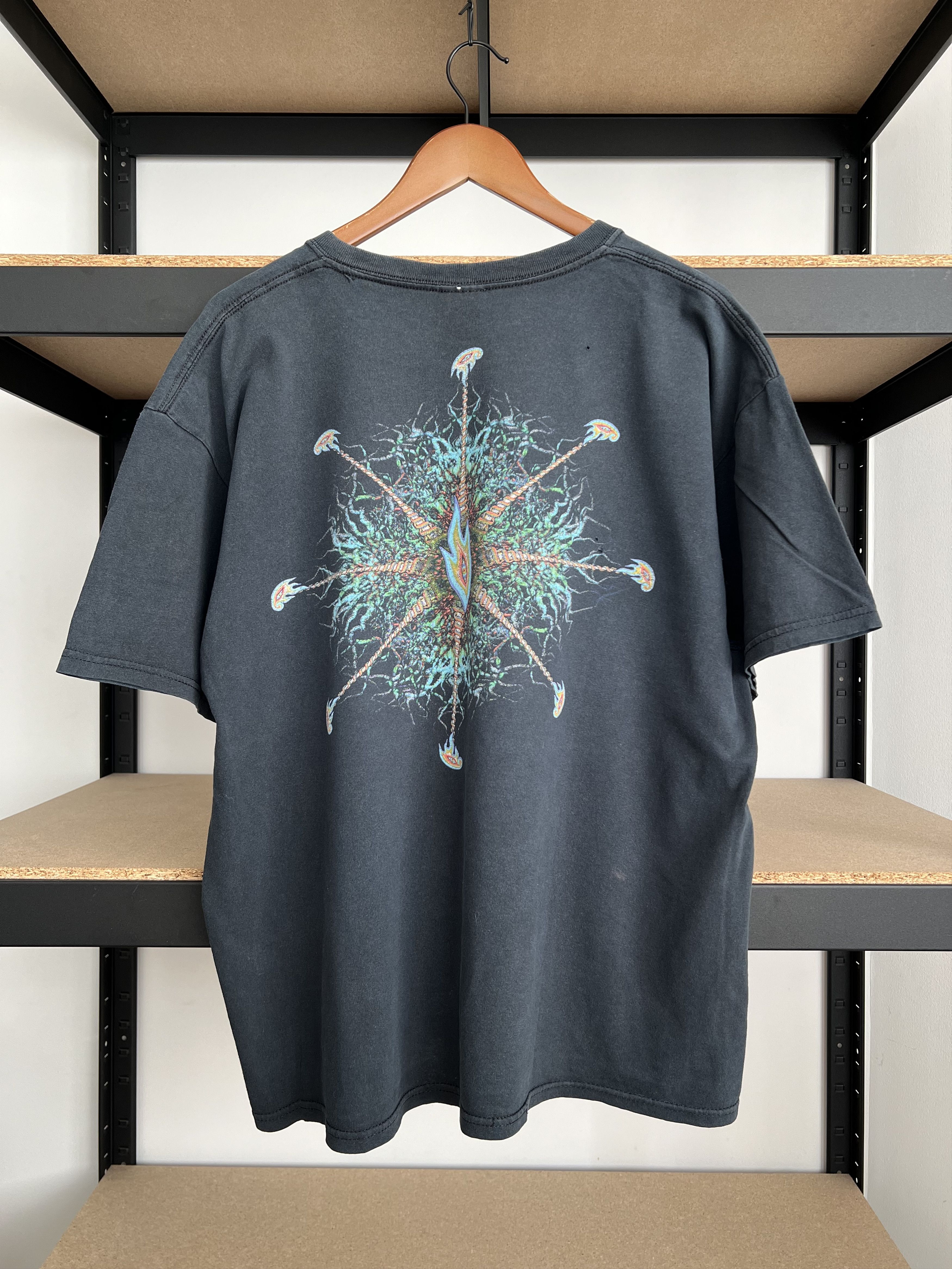 Band Tees Vintage 2000s Tool Lateralus Nerve Endings Thrashed T-shirt Size US XL / EU 56 / 4 - 1 Thumbnail
