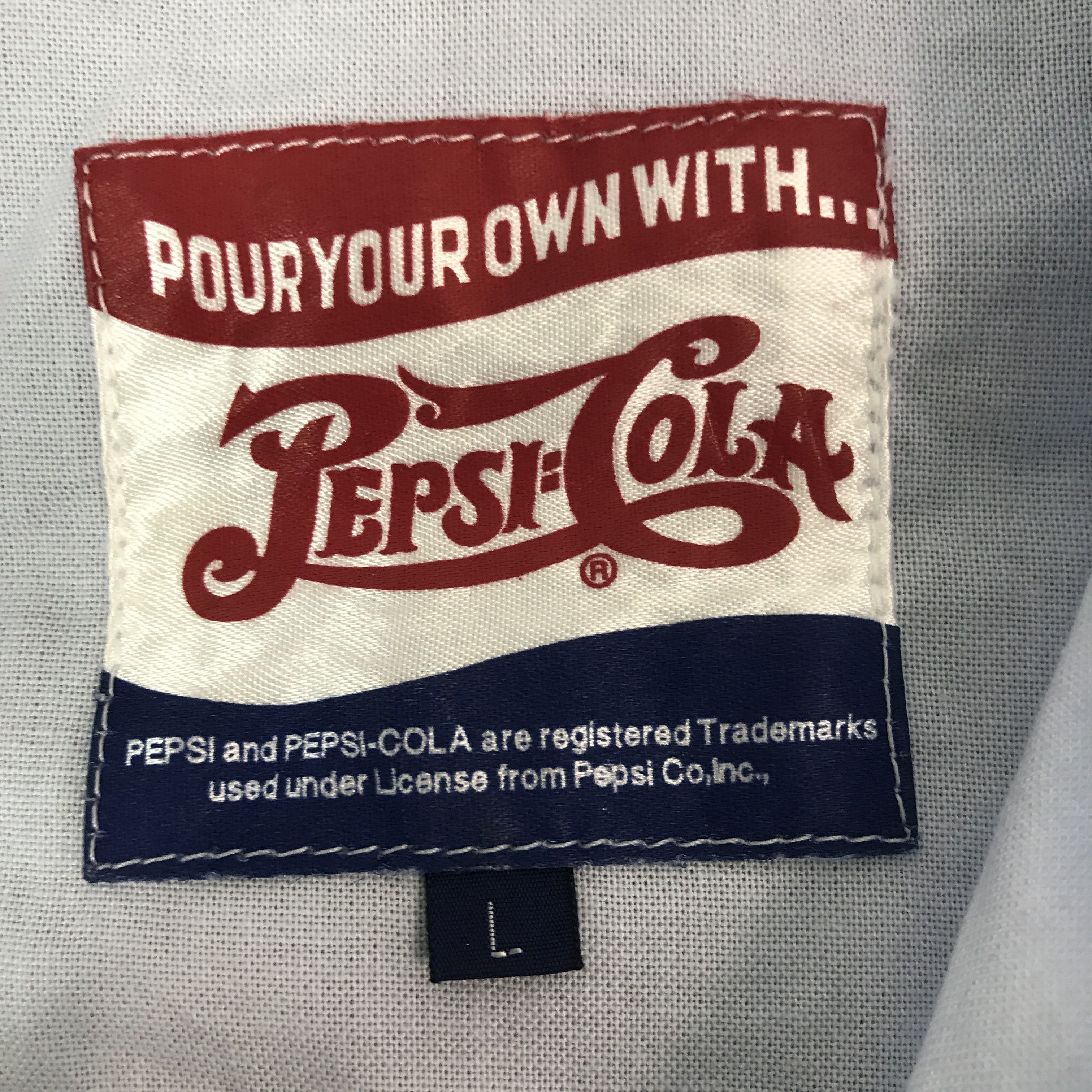 Coca Cola × Pepsi Pepsi-Cola Windbreaker Jacket Hoodie Size US M / EU 48-50 / 2 - 9 Thumbnail