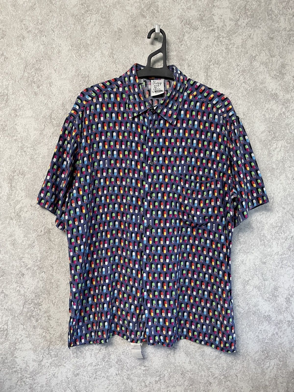 Moschino RARE Moschino x Cheap And Chic Pils 1997s Short Sleeve Shirt Size US L / EU 52-54 / 3 - 1 Thumbnail