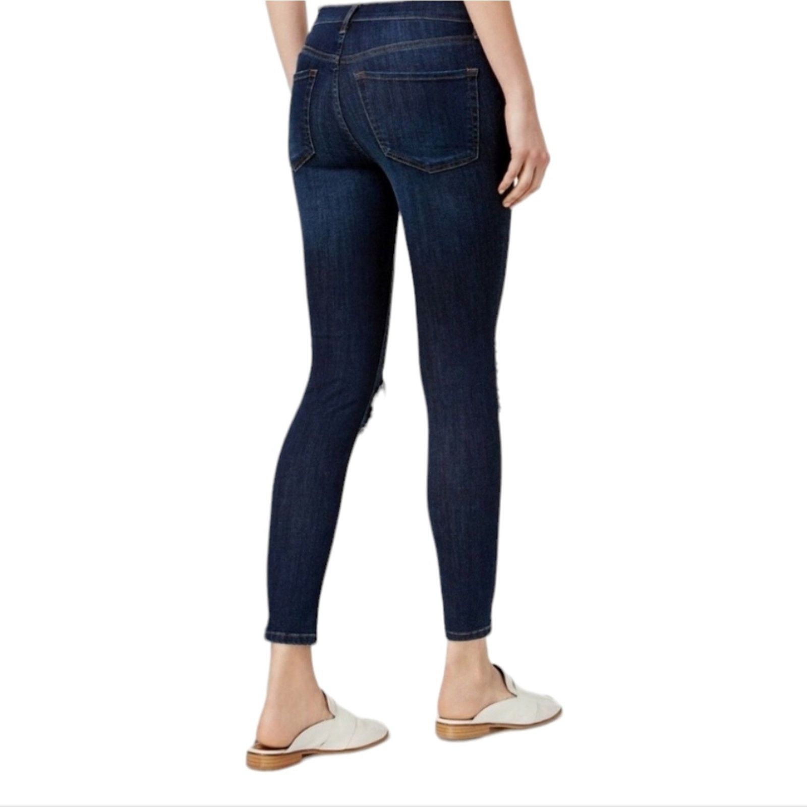 Free People Free People Womens Busted Skinny Jeans Mid-Rise 30 Size 30" / US 8 / IT 44 - 5 Thumbnail