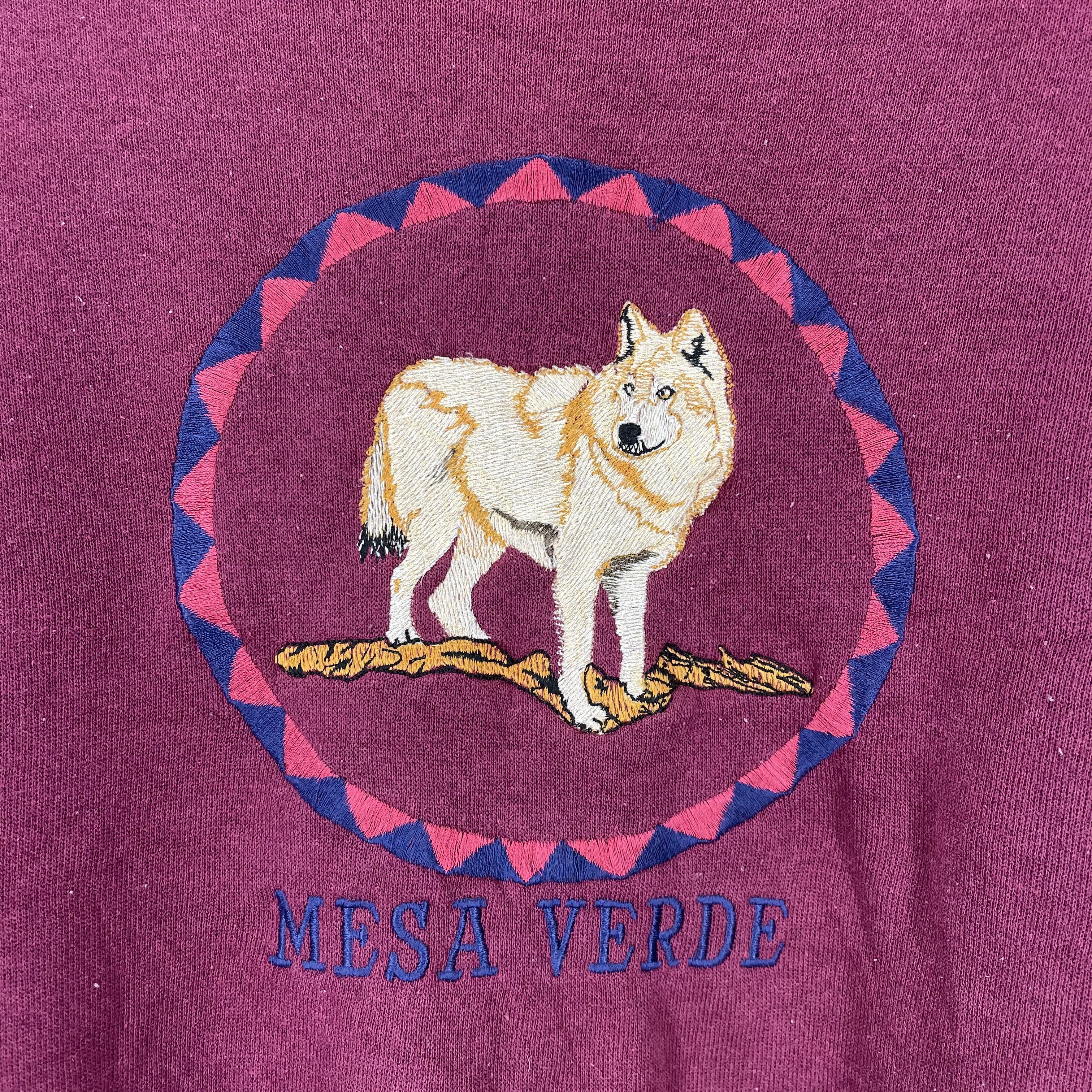 Vintage Vintage MESA VERDE by H.L. MILLER GOLD Sweatshirt #1935/11 Size US L / EU 52-54 / 3 - 3 Thumbnail