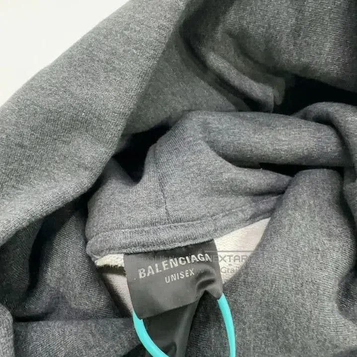 Balenciaga Balenciaga Gray Logo Print Hooded Sweatshirt. Size US M / EU 48-50 / 2 - 6 Thumbnail