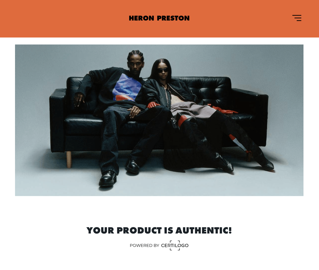 Heron Preston Heron Preston Censored Heron Tee 'Purple' Size US M / EU 48-50 / 2 - 7 Thumbnail