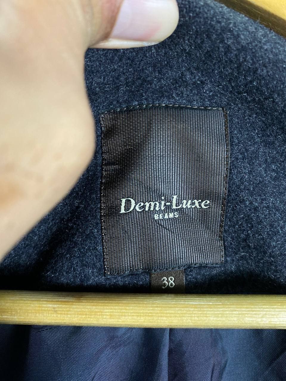 Beams Plus × Japanese Brand demi luxe by beams japan long wool jacket nice design Size M / US 6-8 / IT 42-44 - 6 Thumbnail