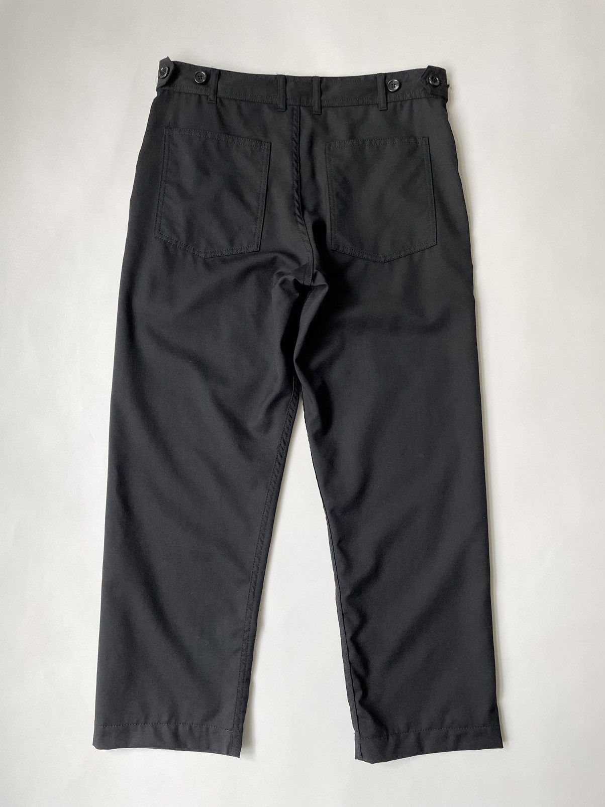 Comme des Garcons A/W 12 Black Wool ‘Flight Cargo’ Pants Size US 32 / EU 48 - 9 Thumbnail