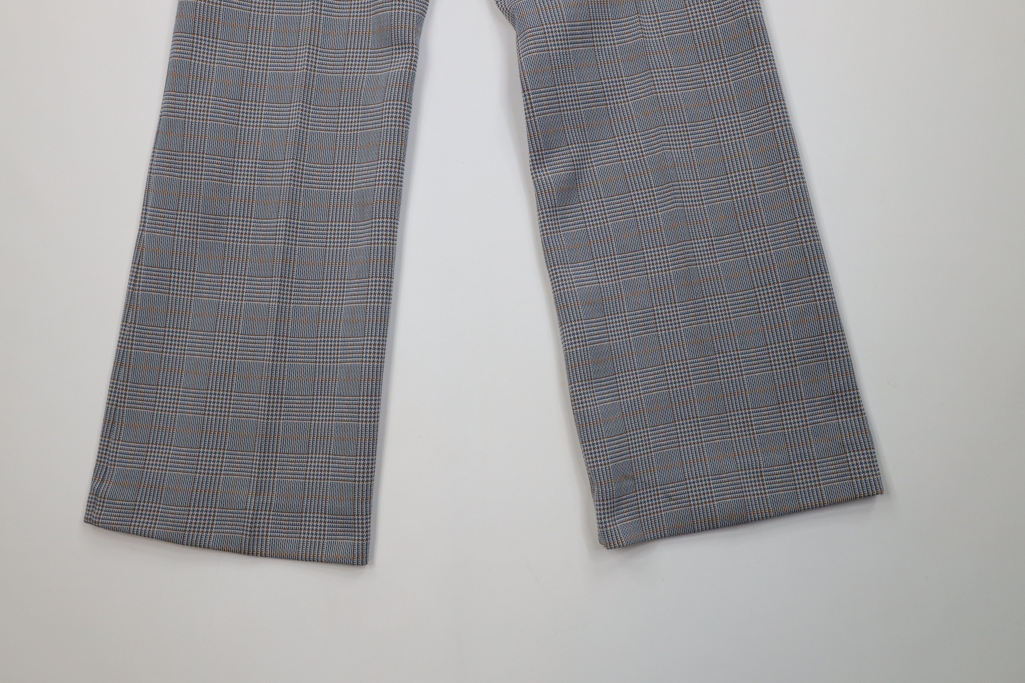 Levi's Vintage 70s Levis Plaid Knit Bell Bottoms Chino Pants USA Size US 32 / EU 48 - 12 Thumbnail