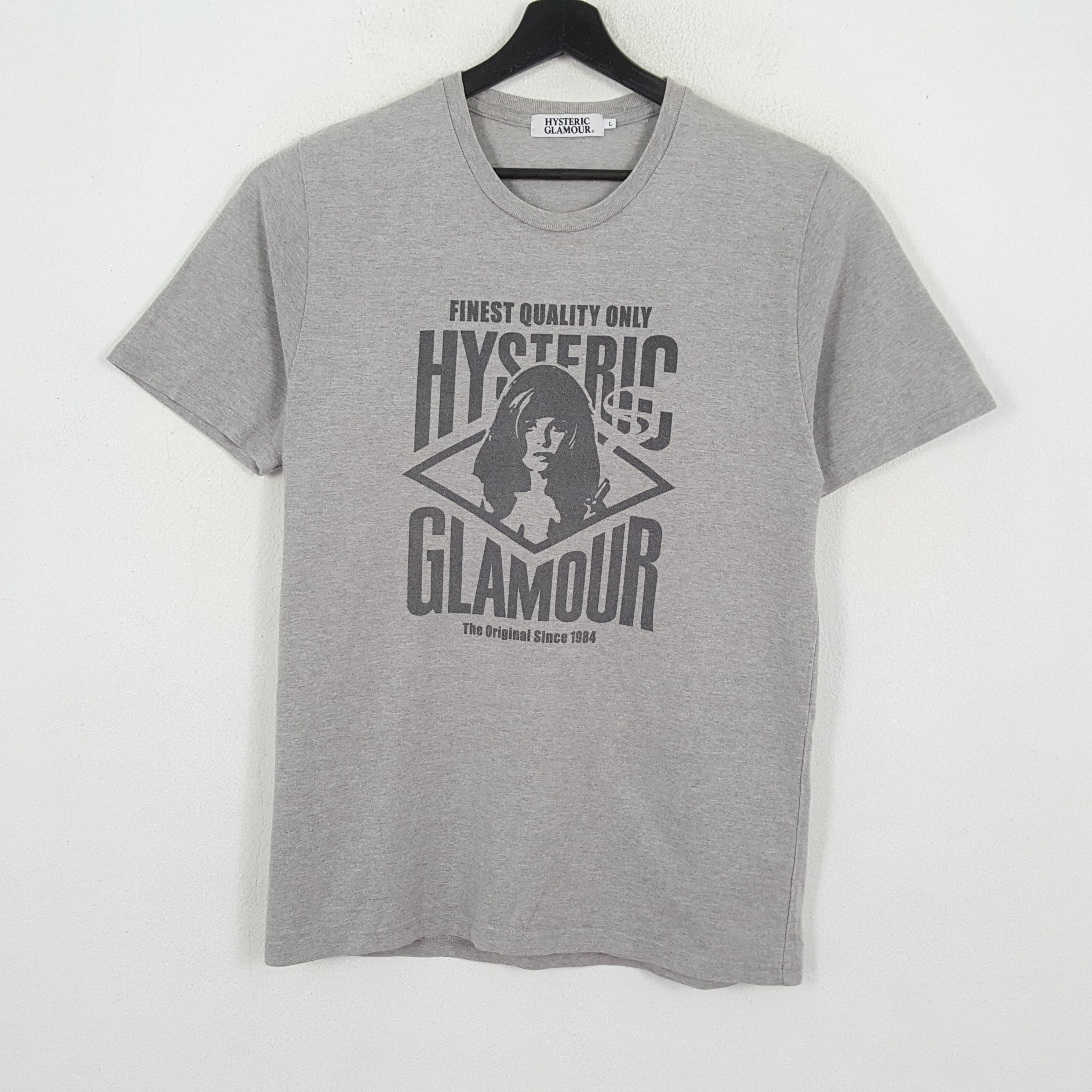 Hysteric Glamour × Japanese Brand × Vintage HYSTERIC GLAMOUR Japanese Brand Center Design Tshirt Size US M / EU 48-50 / 2 - 1 Thumbnail