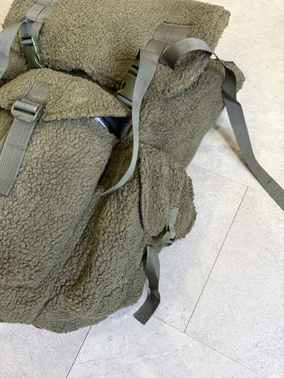 Other Vintage green fur backpack Size ONE SIZE - 4 Thumbnail