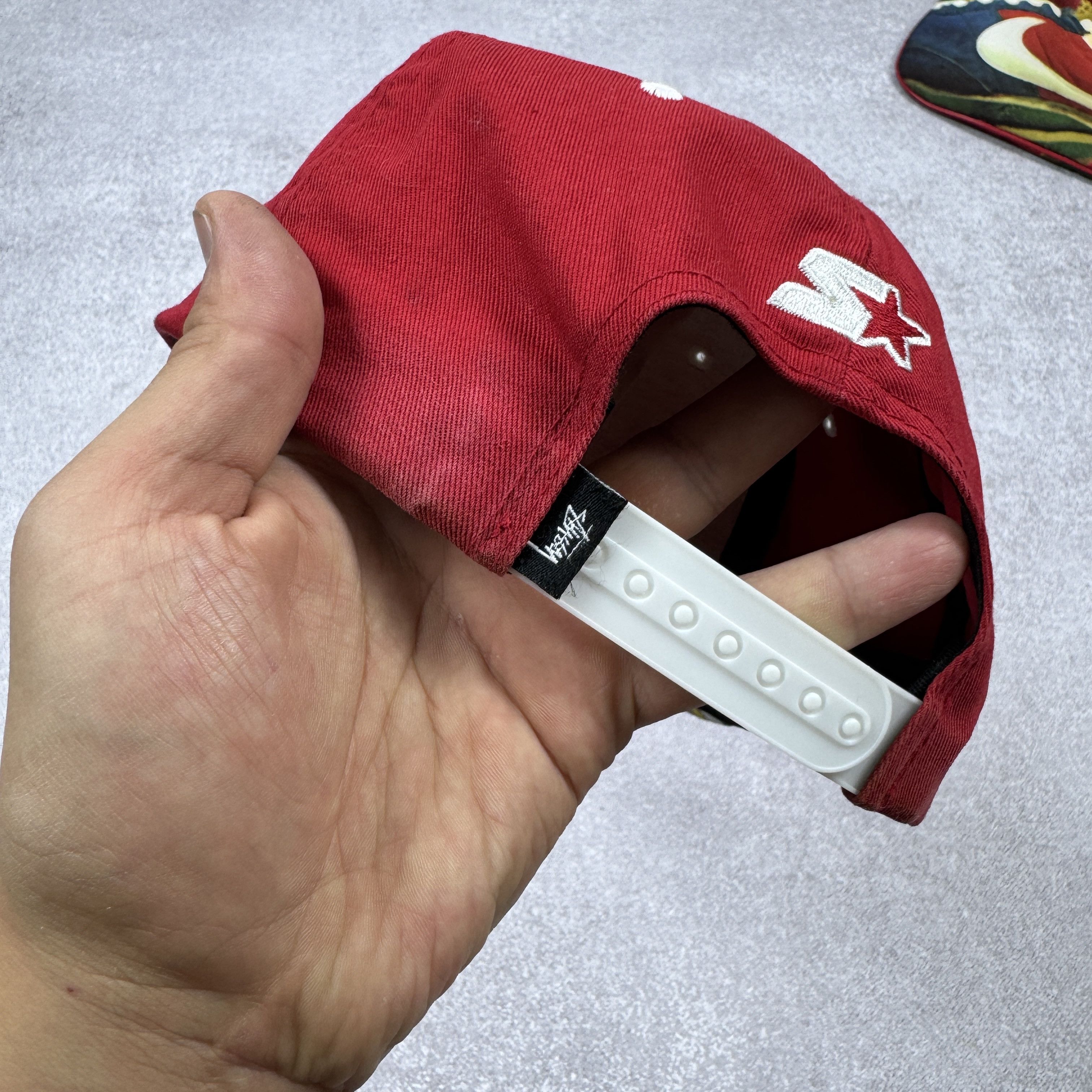 Stussy STUSSY x STARTER Natural Red Floral Capz Cap Snapback 00s Size ONE SIZE - 9 Thumbnail
