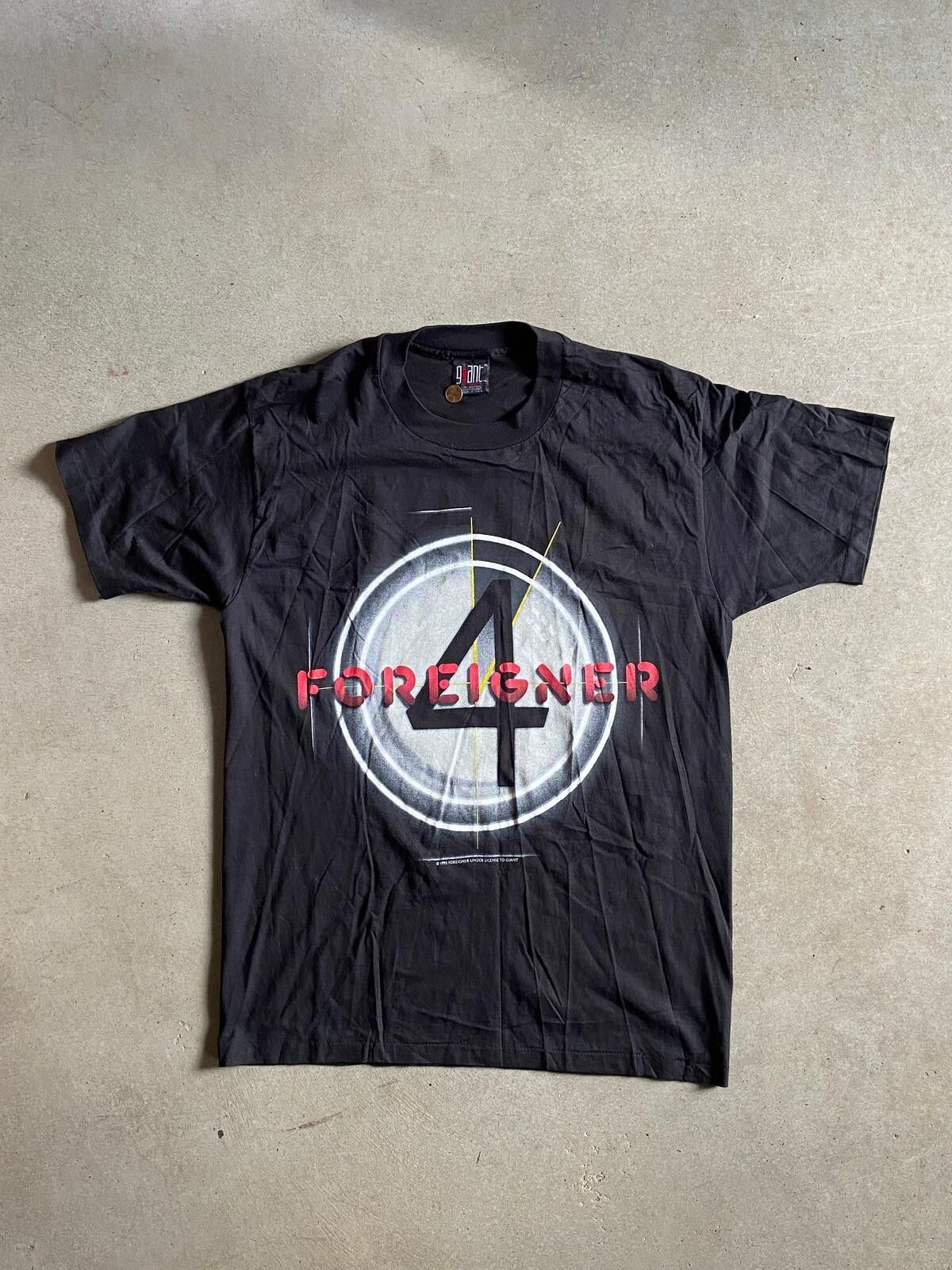 Giant VTG Foreigner Four Ever Tee Sz L Size US L / EU 52-54 / 3 - 1 Thumbnail