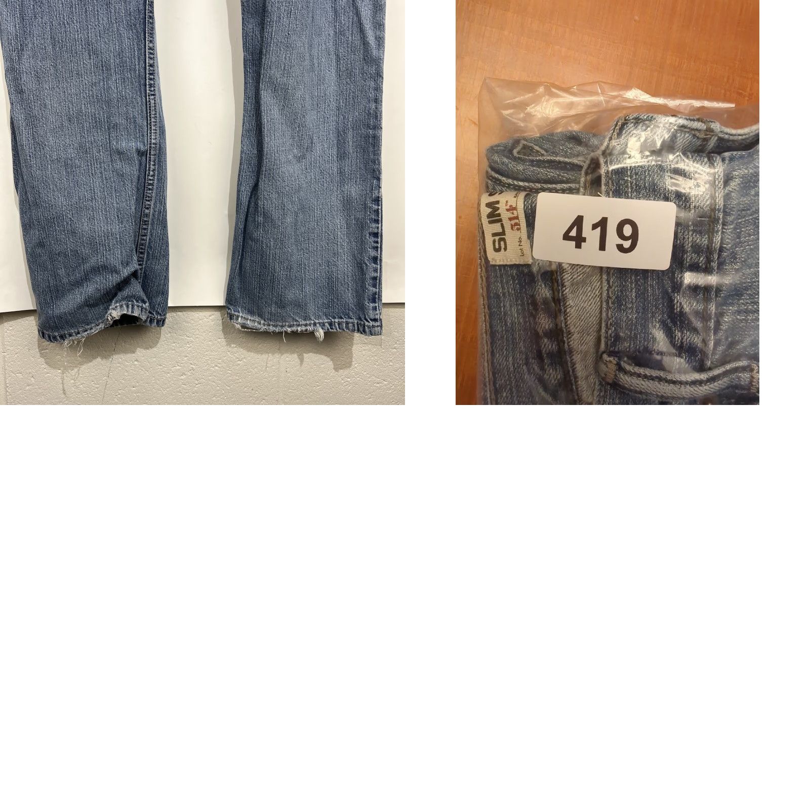 Levi's Levi's 514 Jeans Men 36 Slim Straight Light Blue Denim 5-Pocket Zip Mid Rise Cotton Pants 30 Inseam 36x30 Regular Denim Value Shirt Size US 36 / EU 52 - 9 Thumbnail