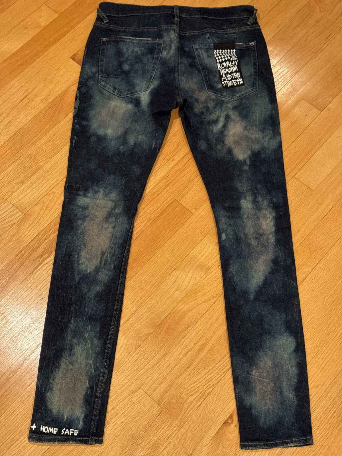 Ksubi Ksubi Bleached Effect Slim Denim Size US 31 - 2 Thumbnail