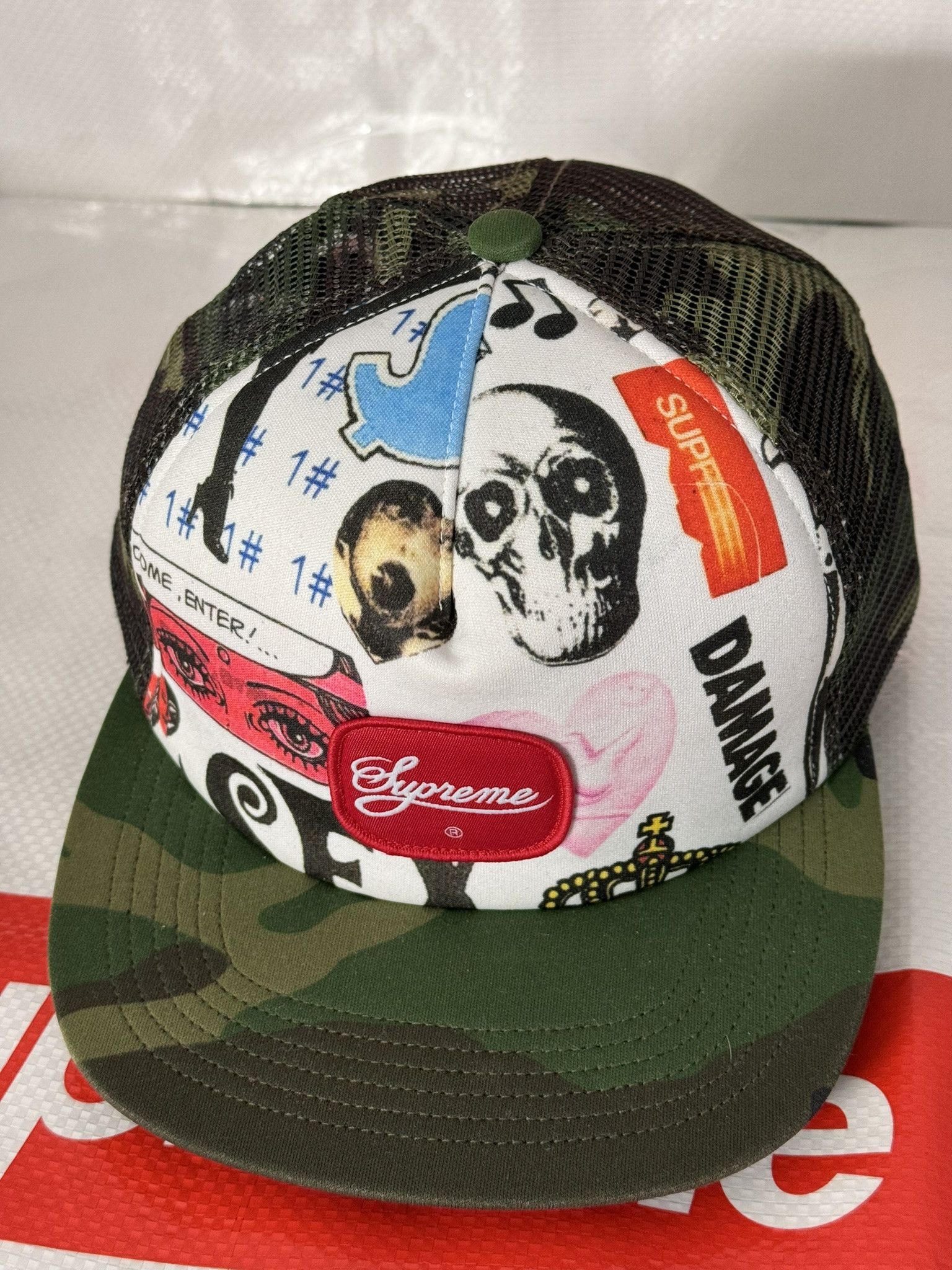 Supreme Supreme Blood Lust Mesh Back 5-Panel Woodland Camo