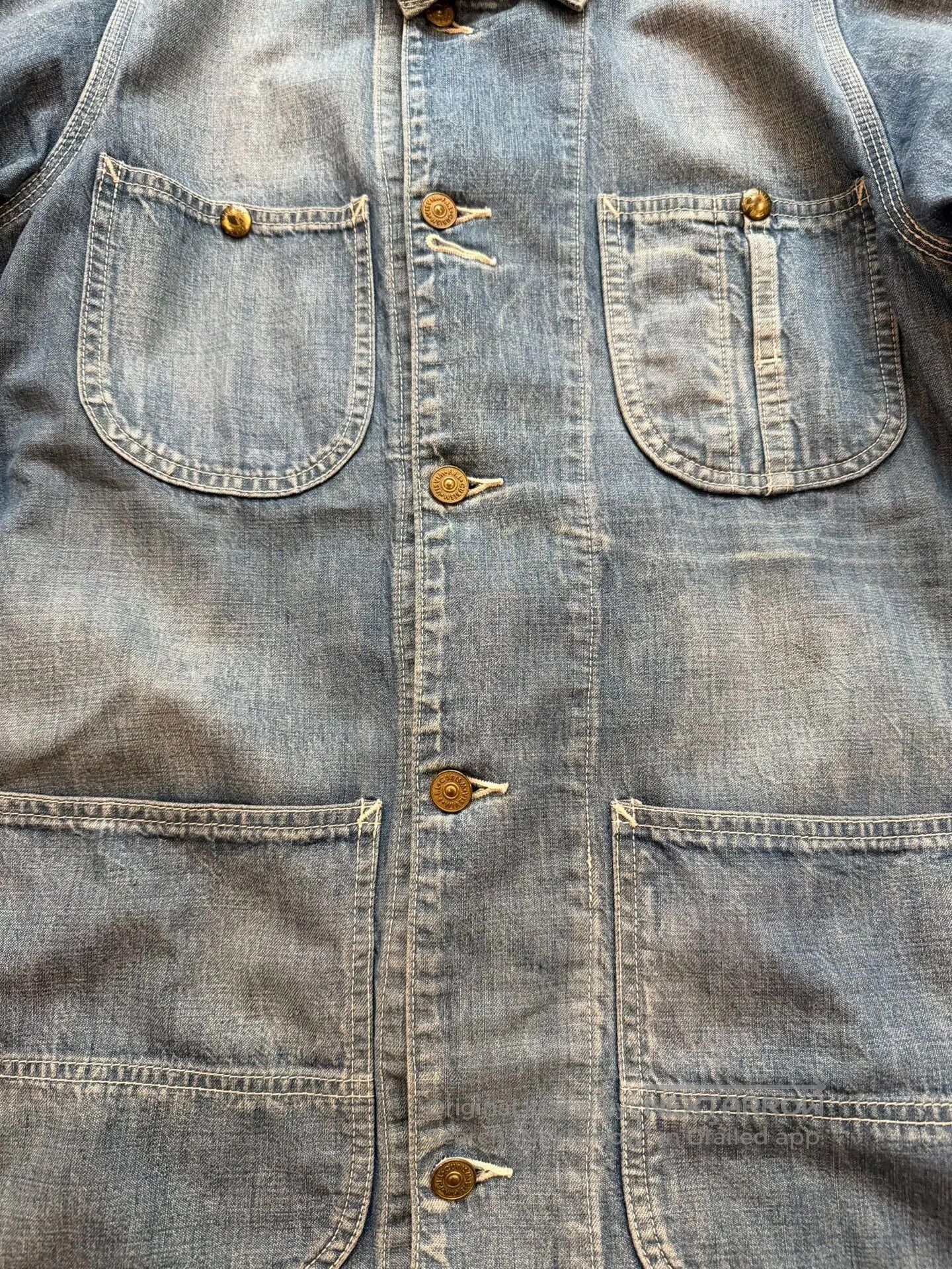 Visvim Visvim 14AW ICT SS Coverall Denim Jacket. Size US M / EU 48-50 / 2 - 2 Thumbnail