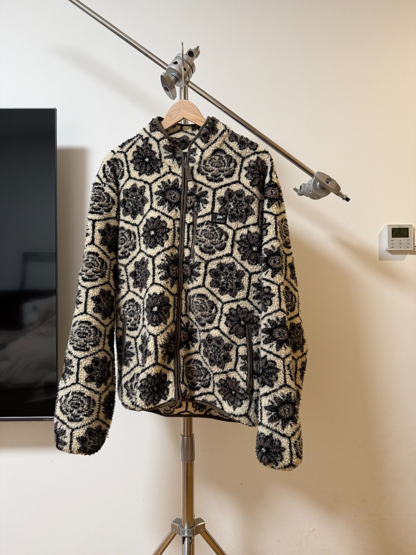 Patta Patta 22AW Wall Flower Fleece Jacket Size US XL / EU 56 / 4 - 1 Thumbnail