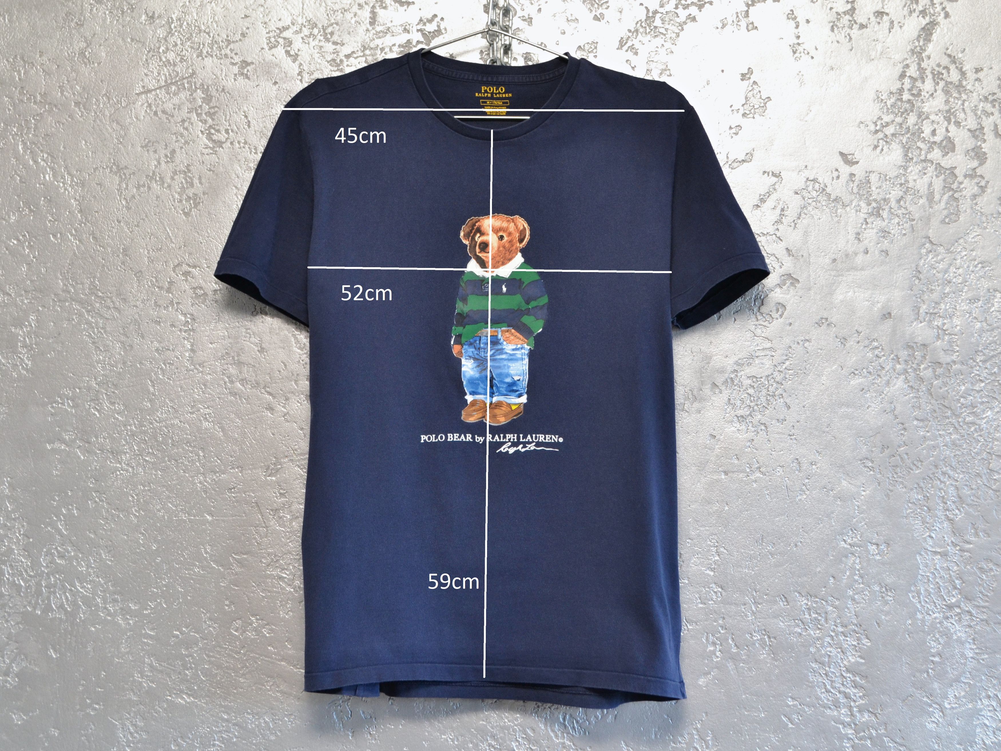 Polo Ralph Lauren Ralph Lauren Polo Bear Blue Short Sleeve T-Shirt Graphic Size US M / EU 48-50 / 2 - 2 Thumbnail