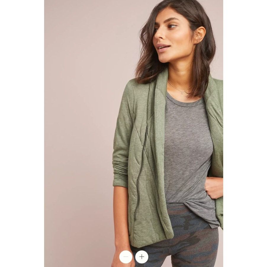 Anthropologie Saturday Sunday Anthropologie Homestead Quilted Jacket S Size S / US 4 / IT 40 - 2 Thumbnail