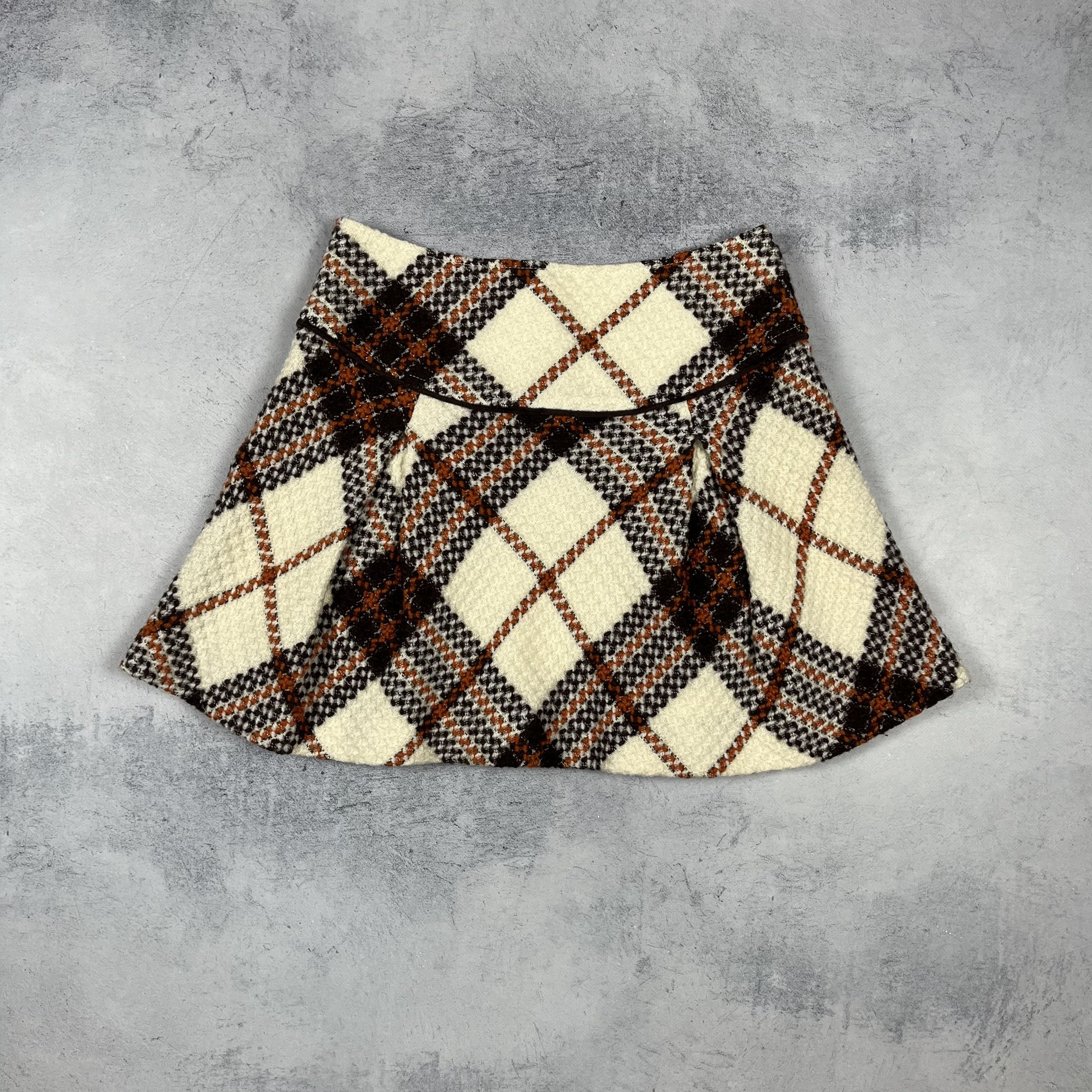 Burberry Burberry Blue Label Wool Tweed Mini Skirt size 38 Size 28" / US 6 / IT 42 - 15 Thumbnail