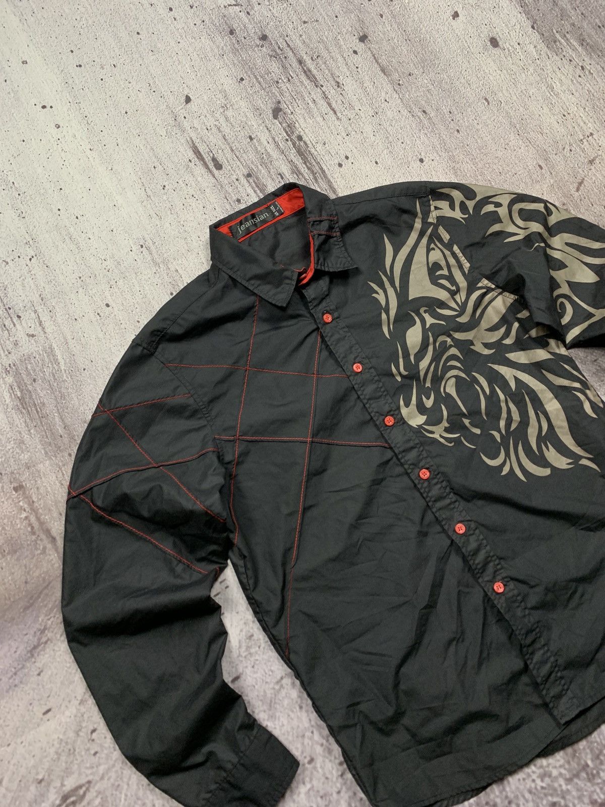 Japanese Brand Japan Shirt Dragon Logo Avantgarde Style Size US M / EU 48-50 / 2 - 3 Thumbnail