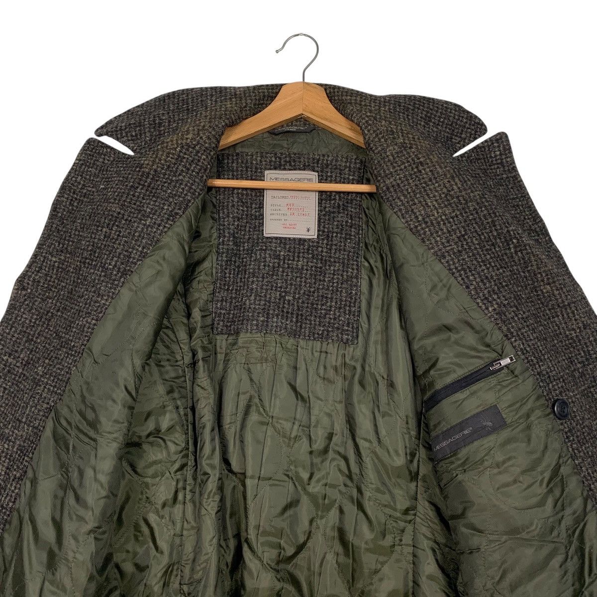 Messagerie Messagarie Herringbone Wool Jacket Size US M / EU 48-50 / 2 - 12 Thumbnail