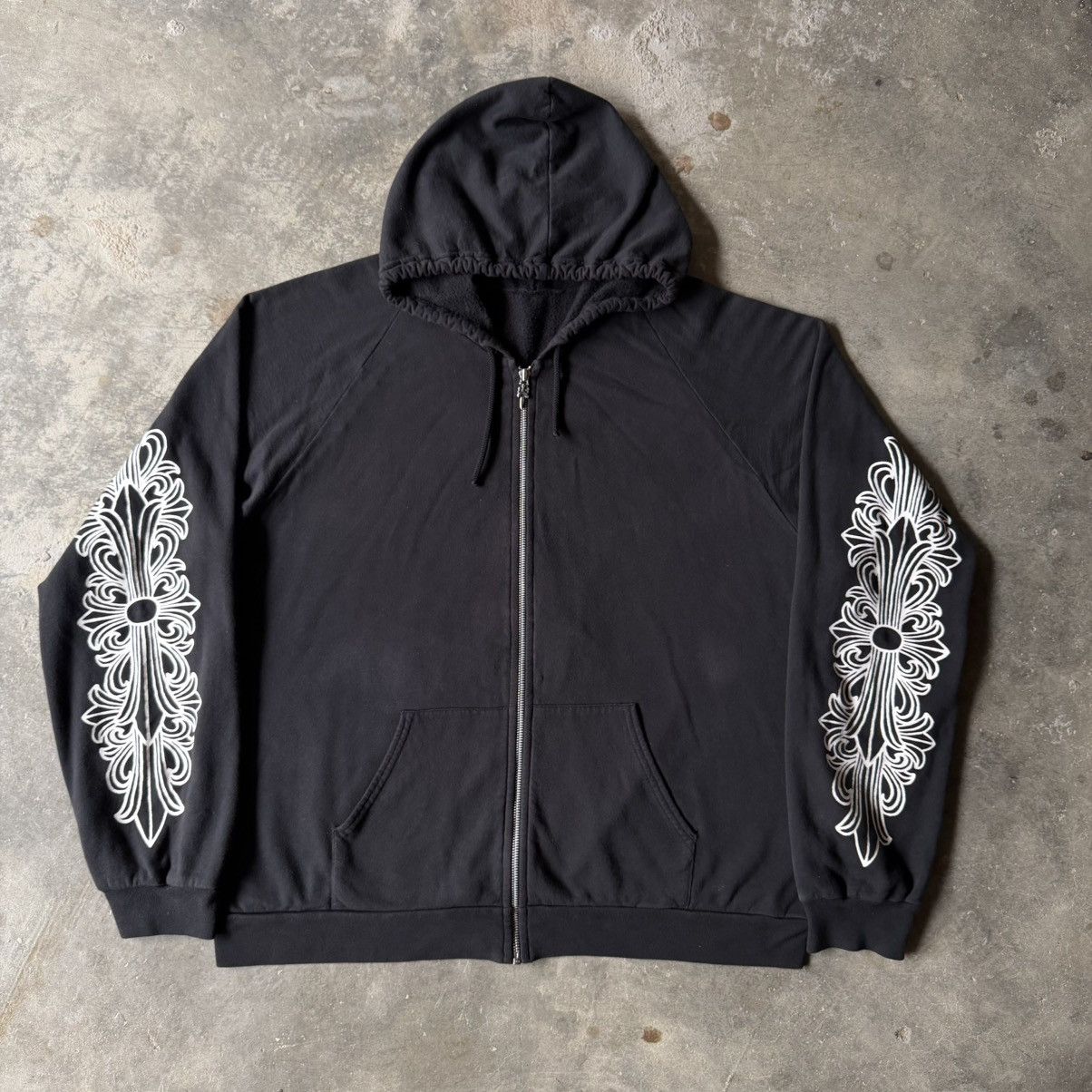 Chrome Hearts Vintage Chrome hearts floral zip-up Size US XL / EU 56 / 4 - 2 Thumbnail