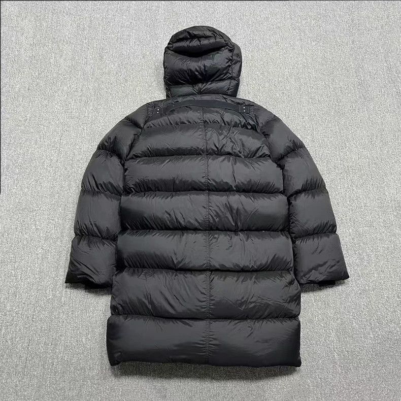 Rick Owens Rick Owens Rick Owens Black Long Down Jacket-2506 Size US M / EU 48-50 / 2 - 2 Thumbnail