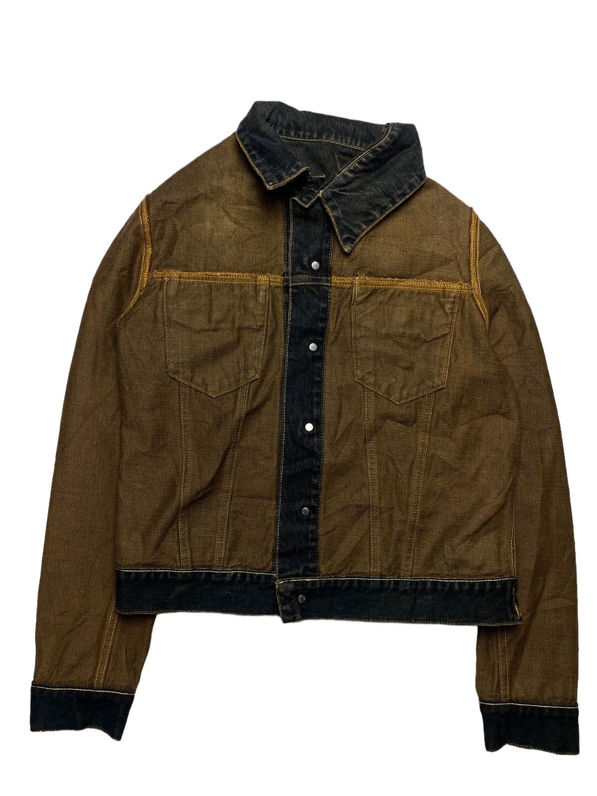 Energie 1990s Energie - Mud Wash Denim Jacket Size US L / EU 52-54 / 3 - 4 Thumbnail