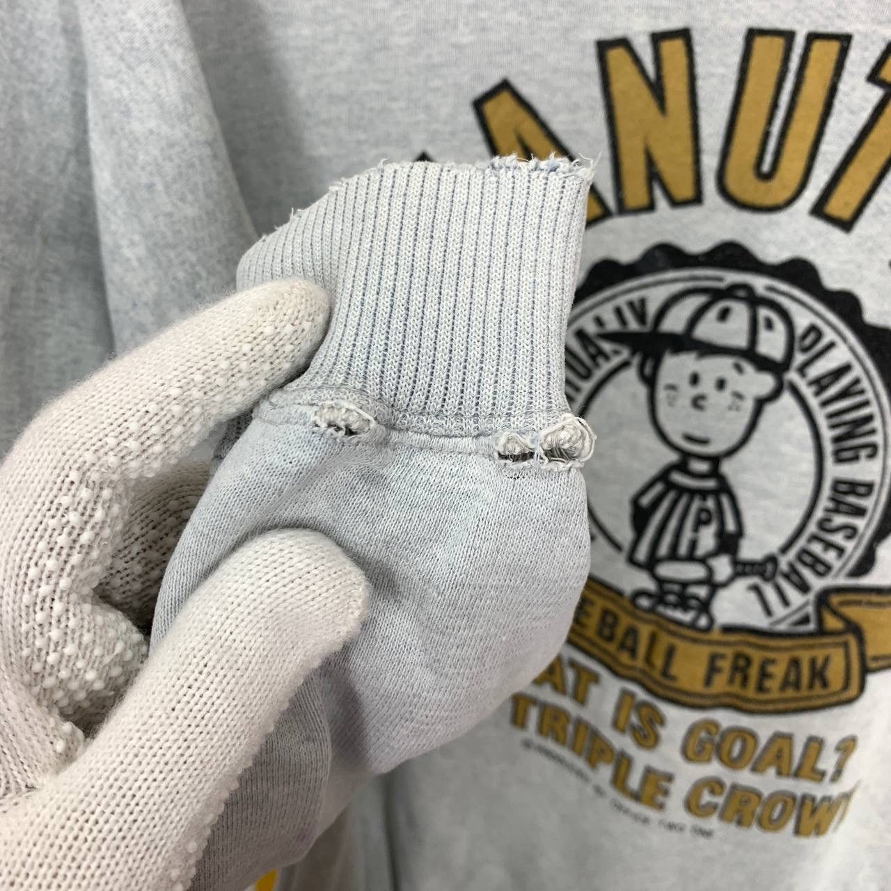 Peanuts Vintage PEANUT BOY by OFFICE TWO ONE Sweatshirt #2421-13 Size US L / EU 52-54 / 3 - 6 Thumbnail