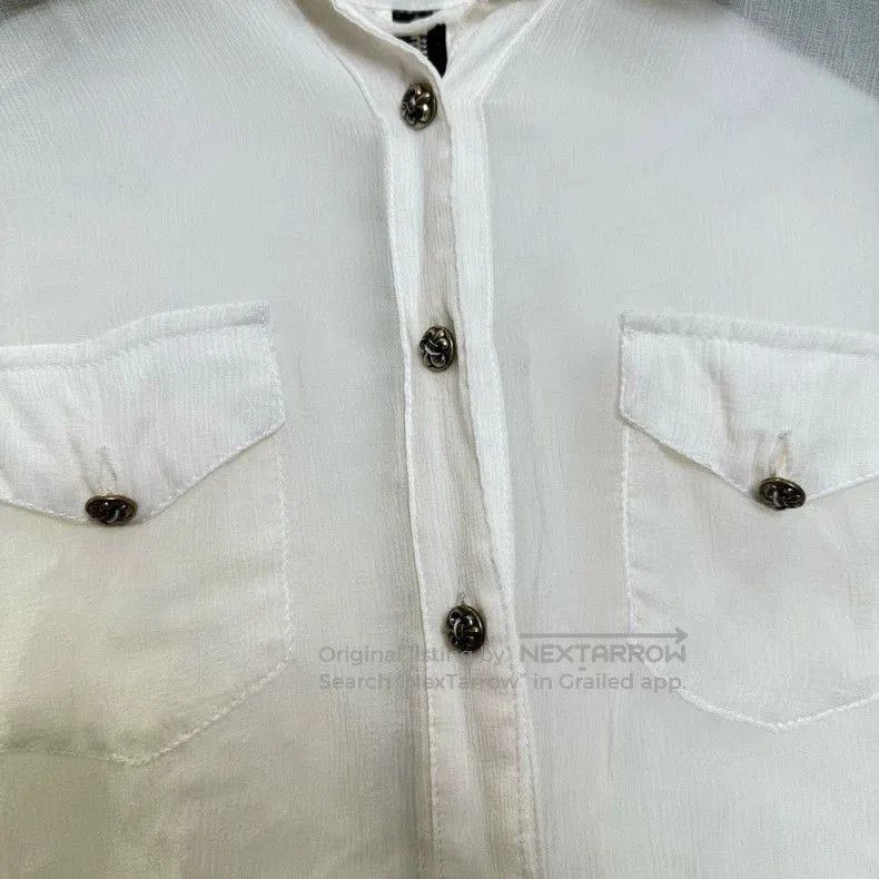Chrome Hearts Chrome Hearts Silk Sheer Cross Shirt. Size US L / EU 52-54 / 3 - 3 Thumbnail