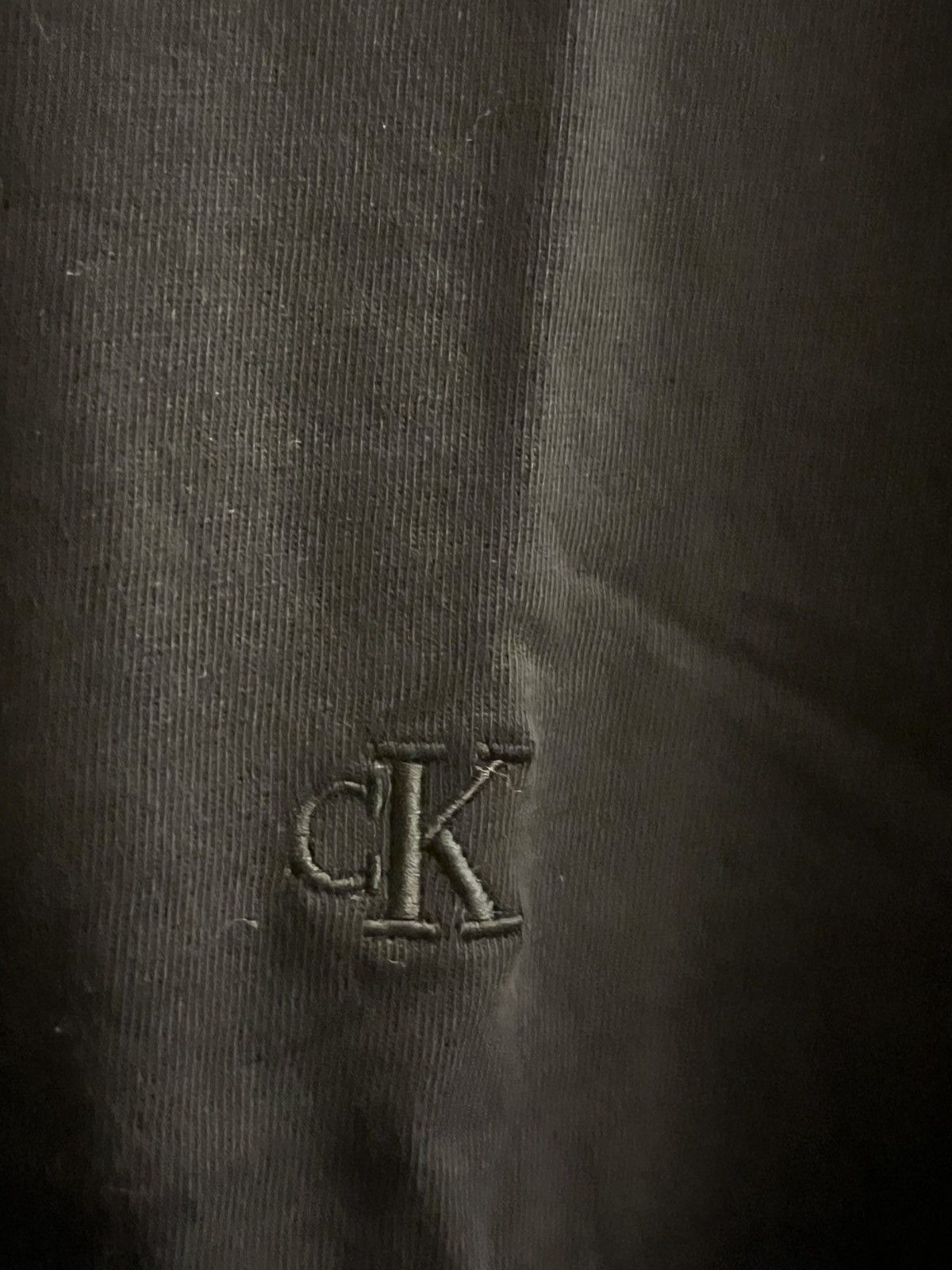 Calvin Klein Calvin Klein Black T Shirt (Small Embroidered Logo) Size US XL / EU 56 / 4 - 3 Thumbnail