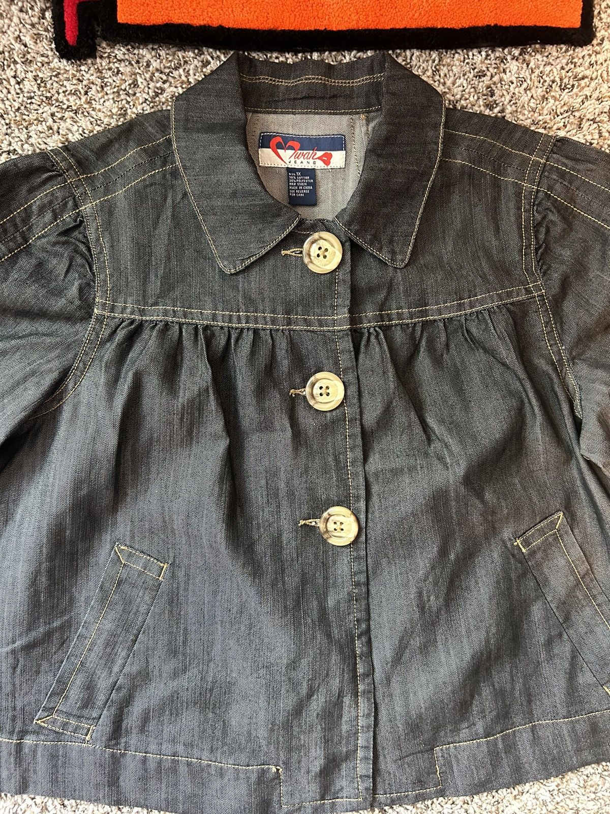 Hysteric Glamour × If Six Was Nine × Japanese Brand Black Archive Streetwear Waxed Button up/ Blouse Size M / US 6-8 / IT 42-44 - 2 Thumbnail