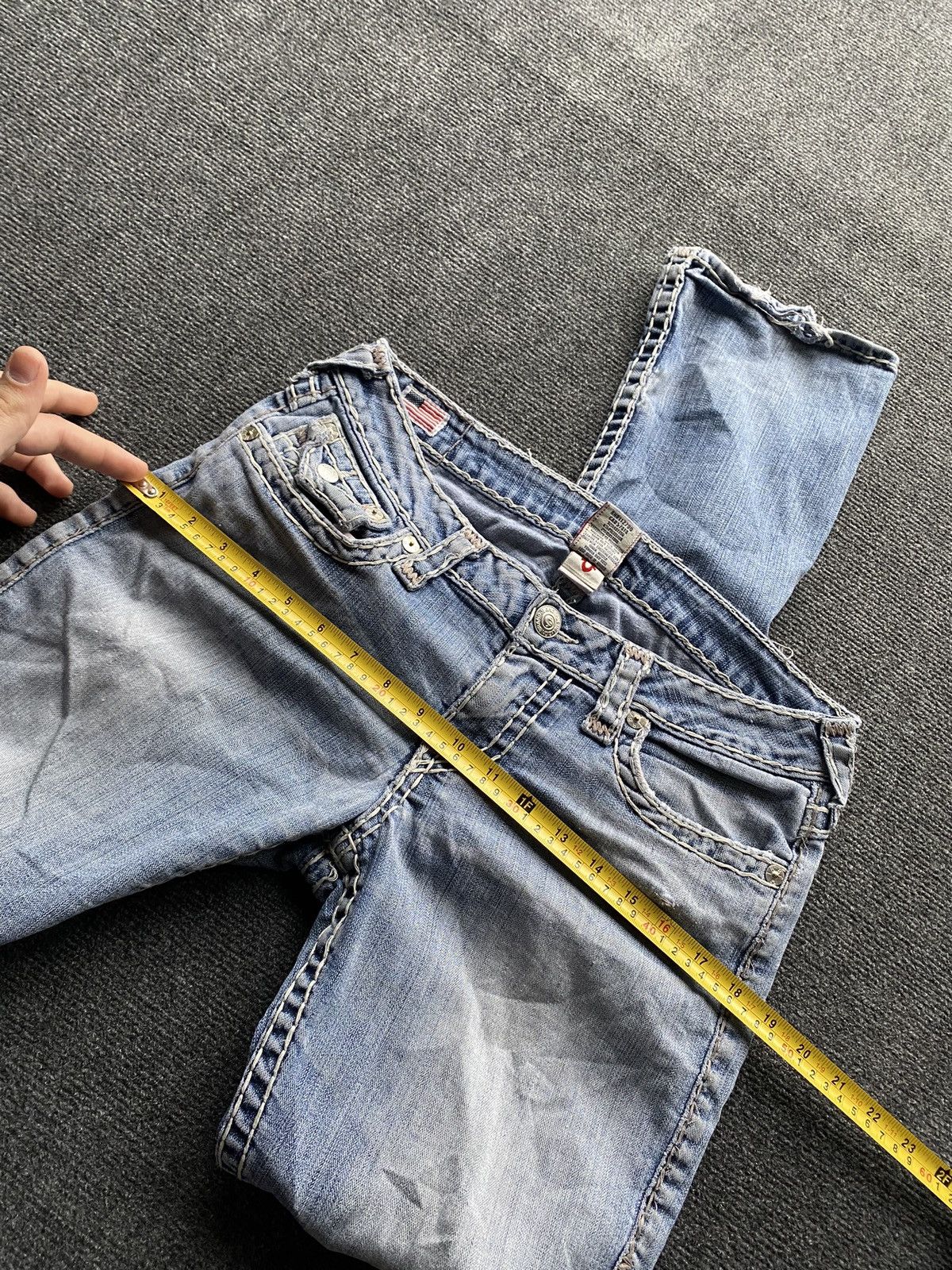 True Religion 🔥Opium Punk True Religion Bootcut Vintage jeans 30 women Size 30" / US 8 / IT 44 - 9 Thumbnail