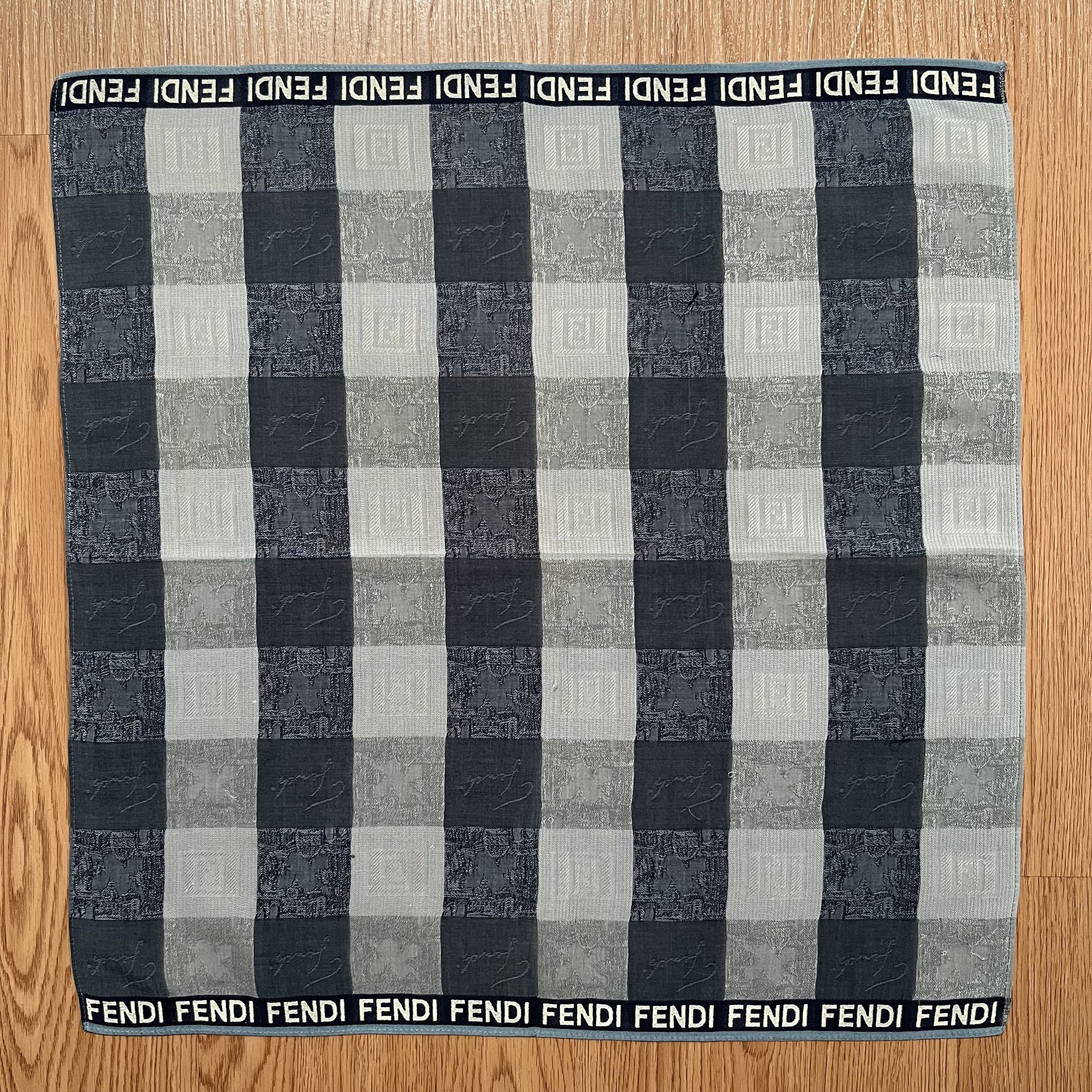 Fendi Vintage Fendi Handkerchief Size ONE SIZE - 1 Thumbnail