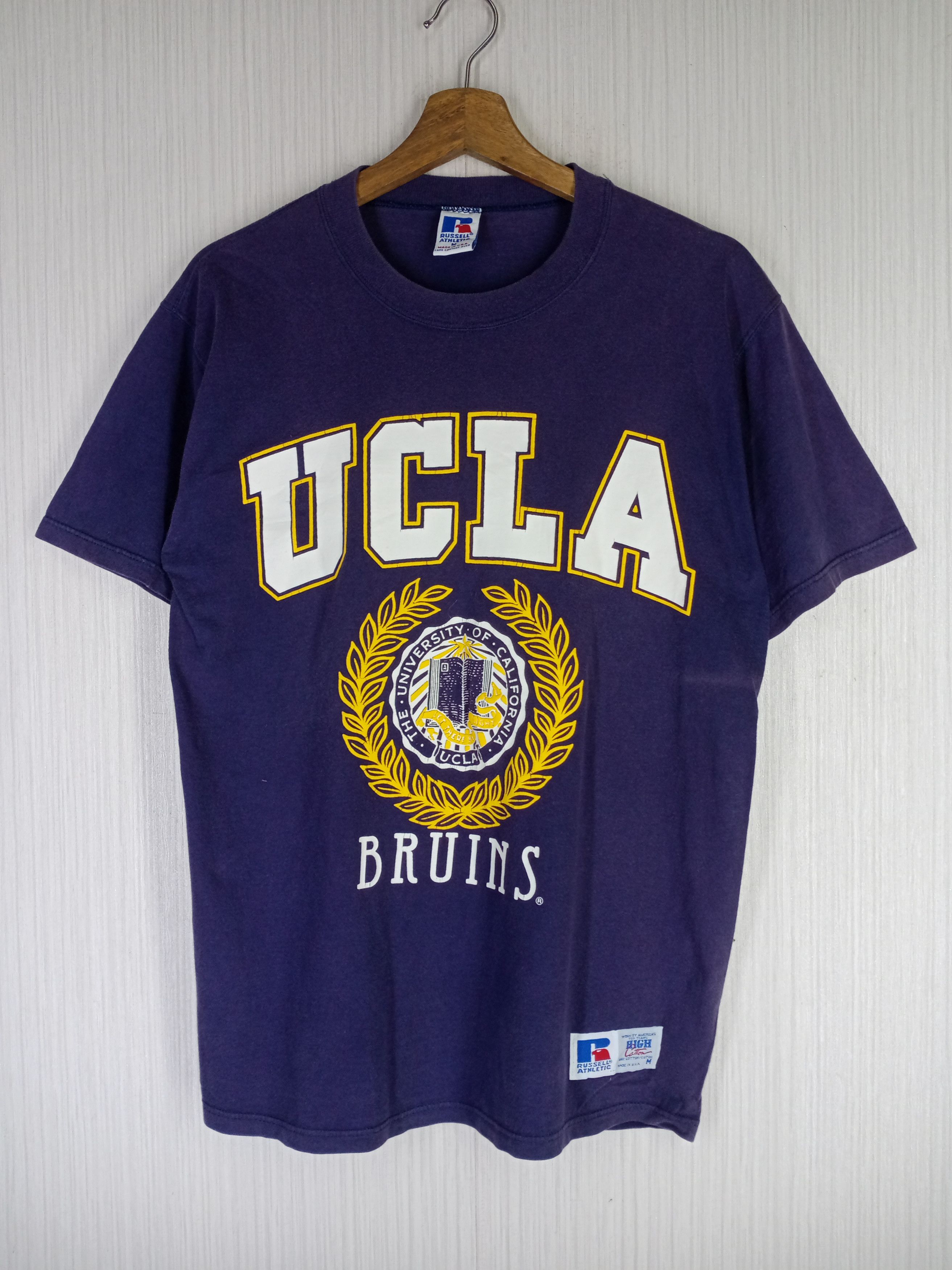 Russell Athletic Rare Vintage UCLA University of California BRUINS Tshirt Size US M / EU 48-50 / 2 - 1 Thumbnail
