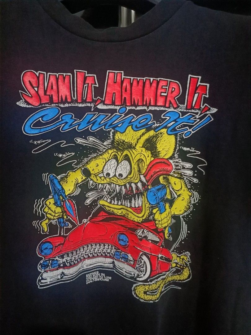 Vintage Vintage ratfink x ed roth shirt Size US M / EU 48-50 / 2 - 2 Thumbnail