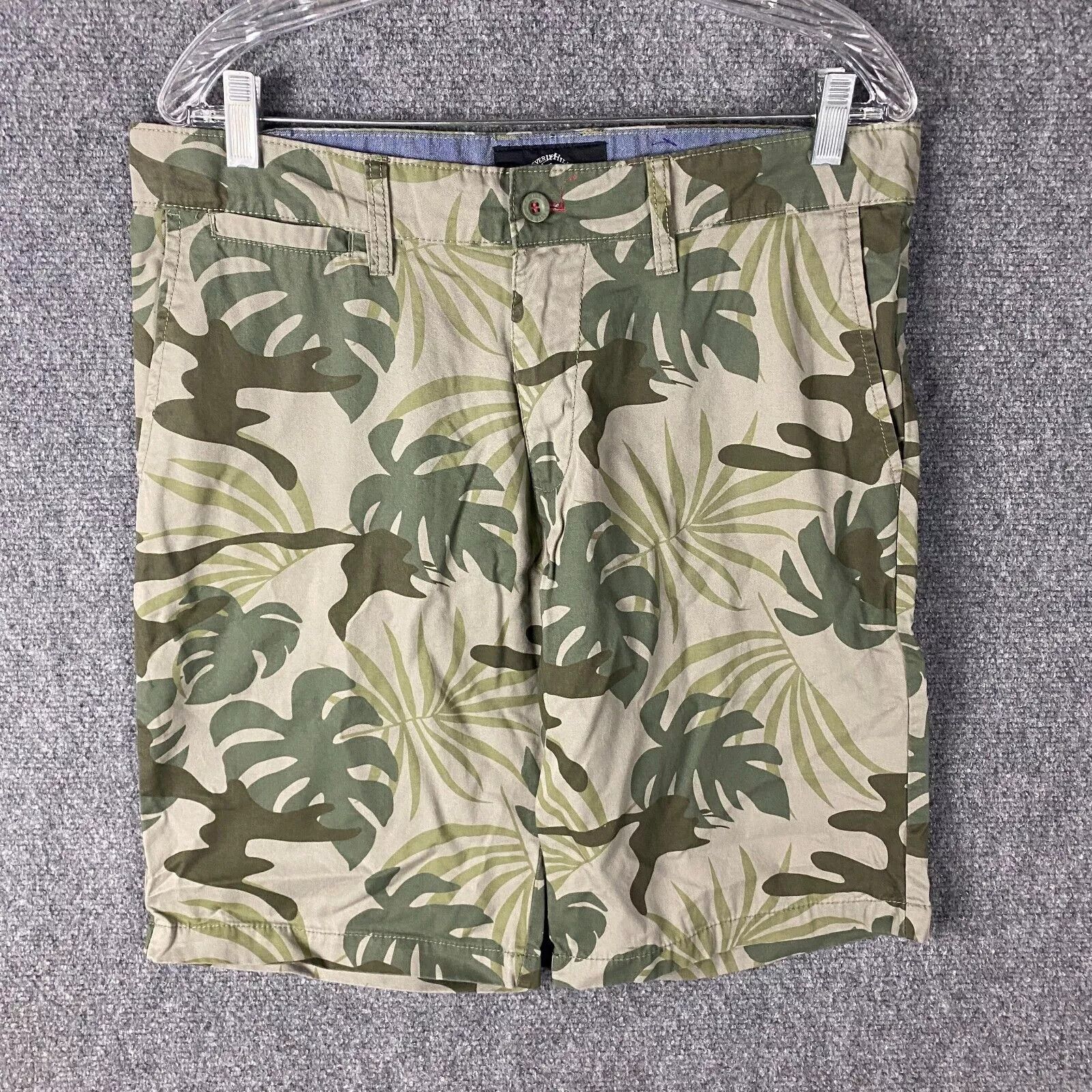 Beverly Hills Polo Club Beverly Hills Polo Club Shorts Men's 34 Hawaiian Green Chino Size US 34 / EU 50 - 1 Thumbnail