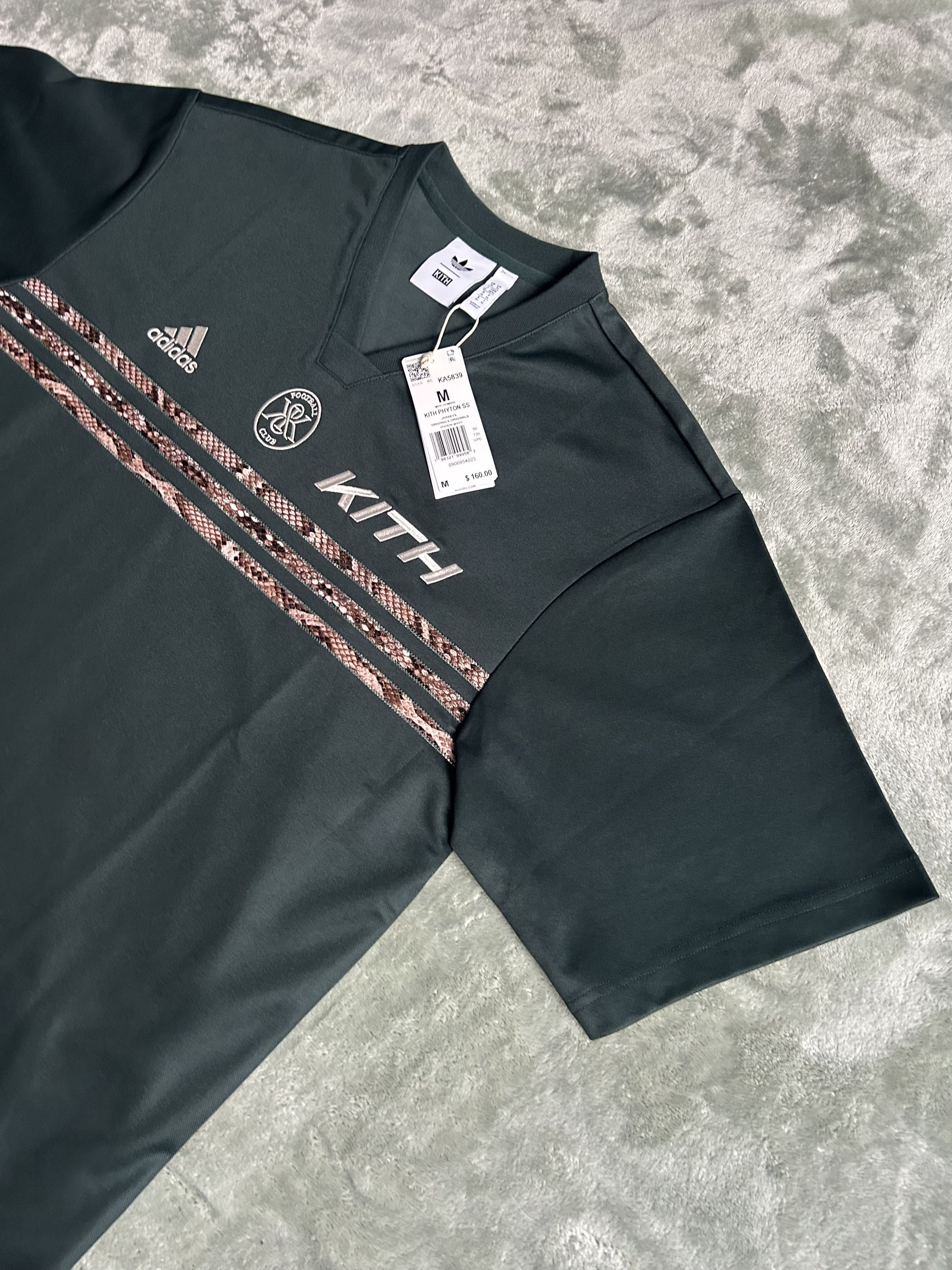 Adidas × Kith Kith x Adidas Football Python Jersey (NWT) — Size Medium Size US M / EU 48-50 / 2 - 6 Thumbnail