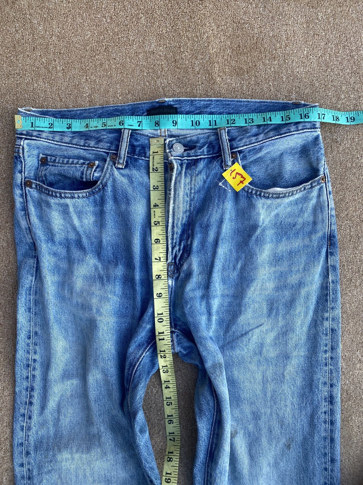 Jun Takahashi × Uniqlo Vintage uniqlo fabric by khaihara straight cut denim Size US 32 / EU 48 - 7 Thumbnail