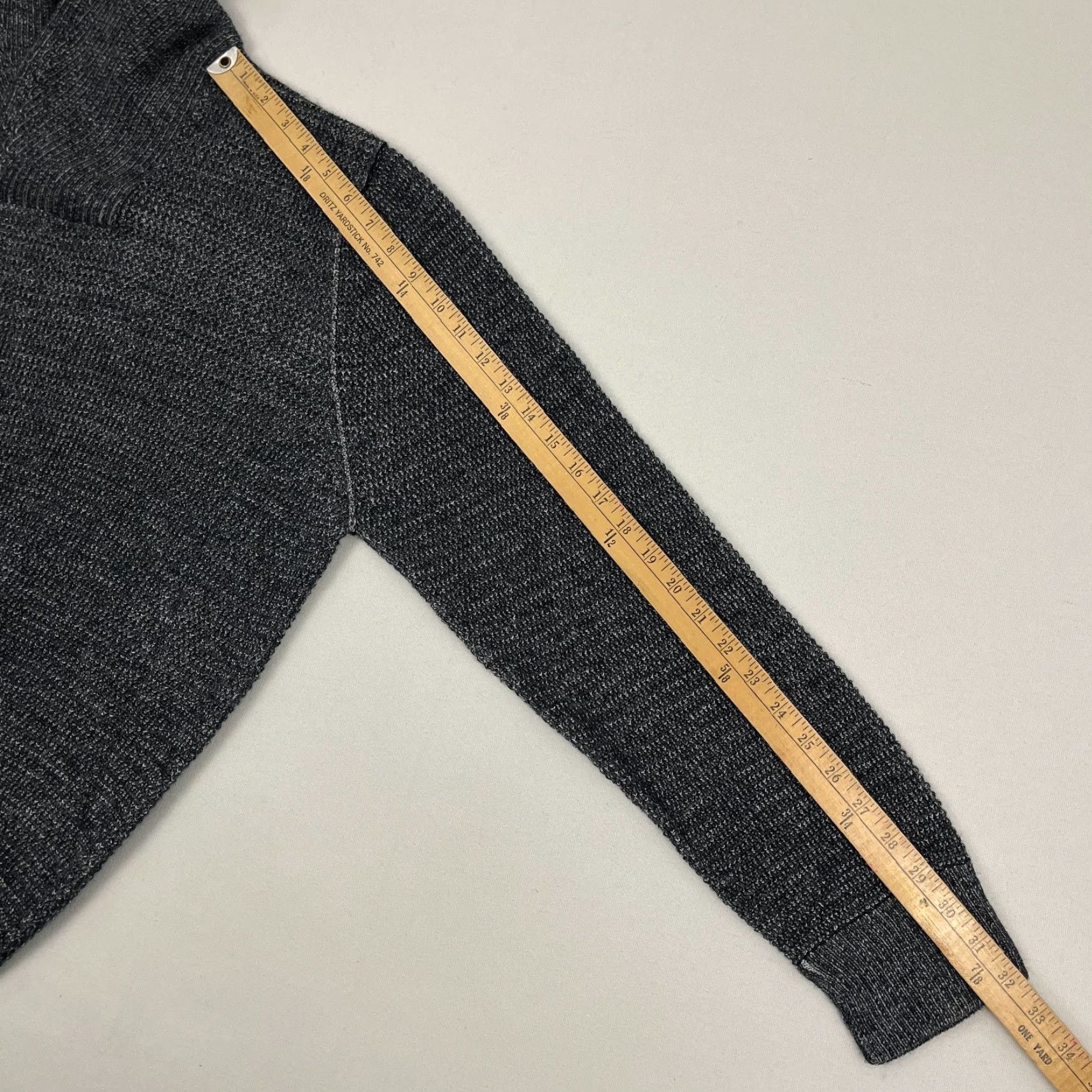Billy Reid Billy Reid Sweater Mens XL Blue Gray Alpaca Wool Pullover Shawl Collar Preppy Size US XL / EU 56 / 4 - 6 Thumbnail