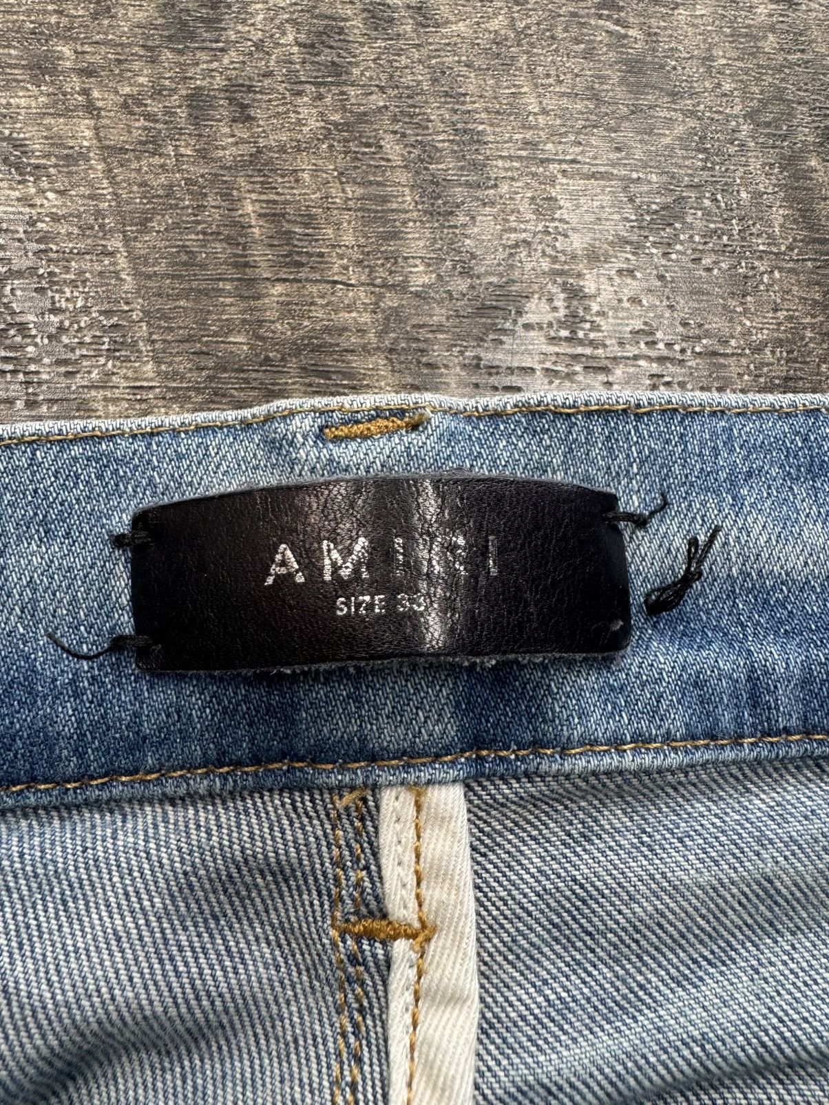 Amiri Lakers Track Jeans (33) Size US 33 - 9 Thumbnail