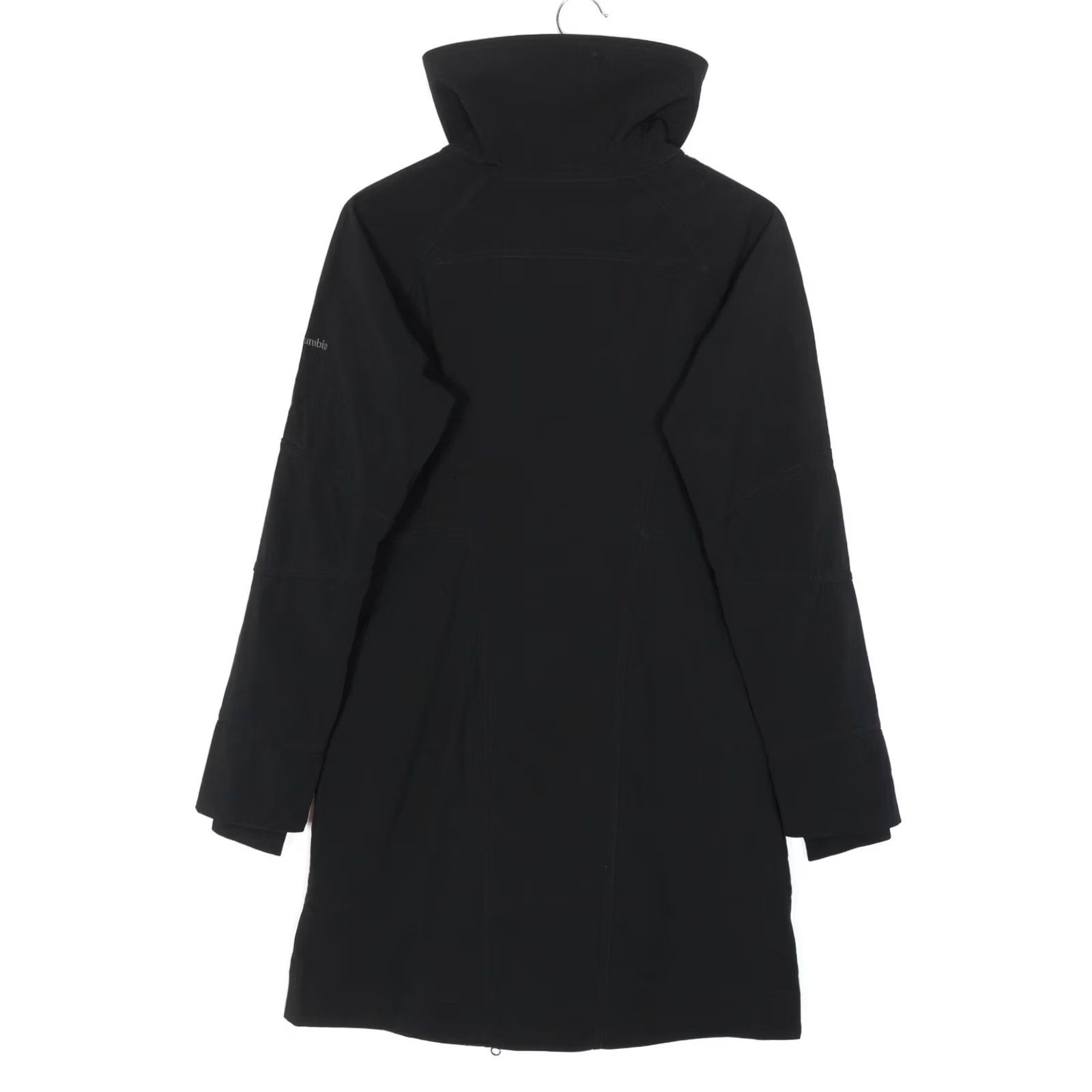 Vintage COLUMBIA Soft Shell Coat Jacket Women Size M Mid-Length Black High Neck Adults Regular Jacket Mens Womens Size M / US 6-8 / IT 42-44 - 2 Thumbnail