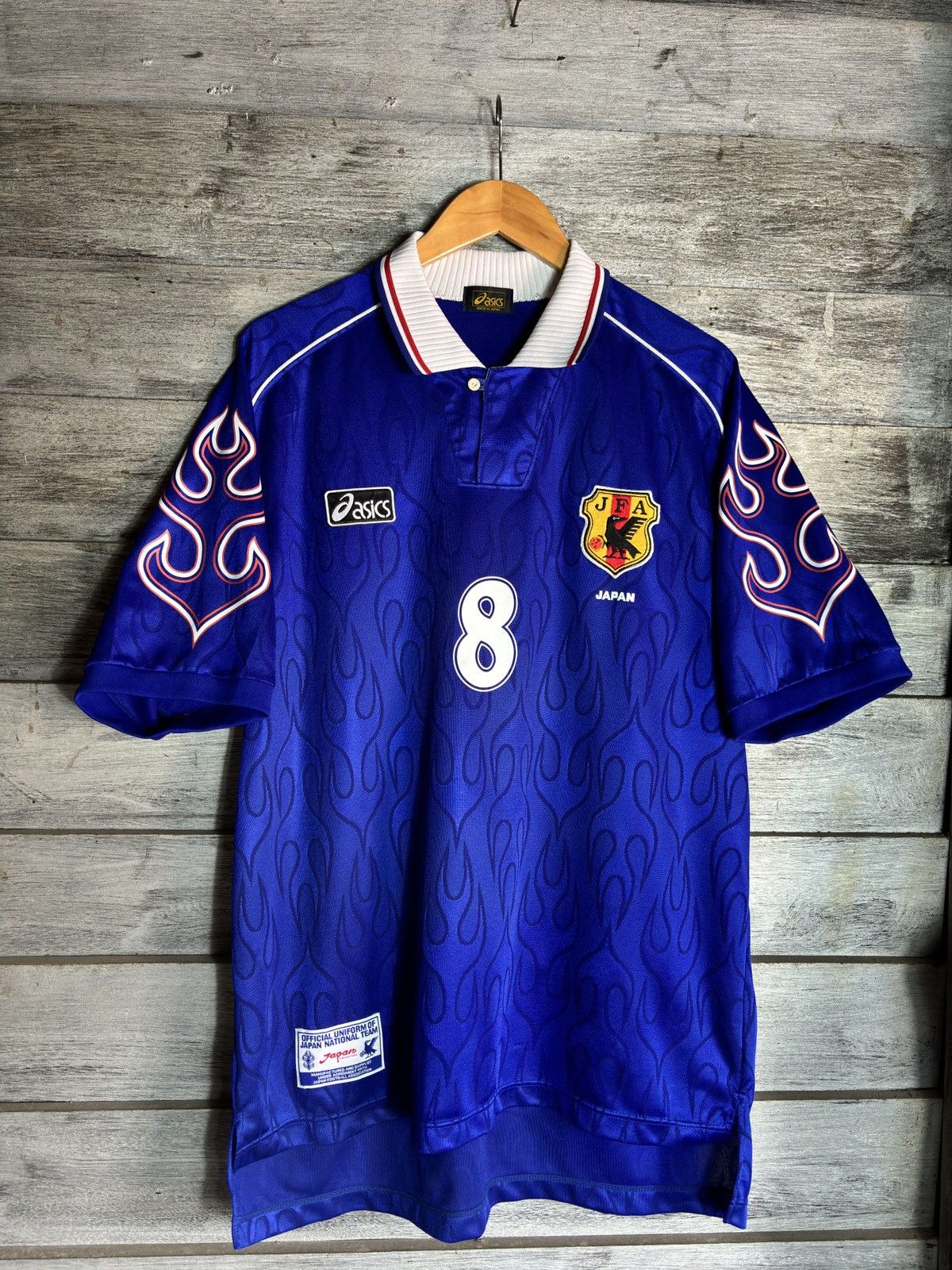 Asics Vintage 1998 Japan Home Jersey 🔥 Size US XL / EU 56 / 4 - 1 Thumbnail