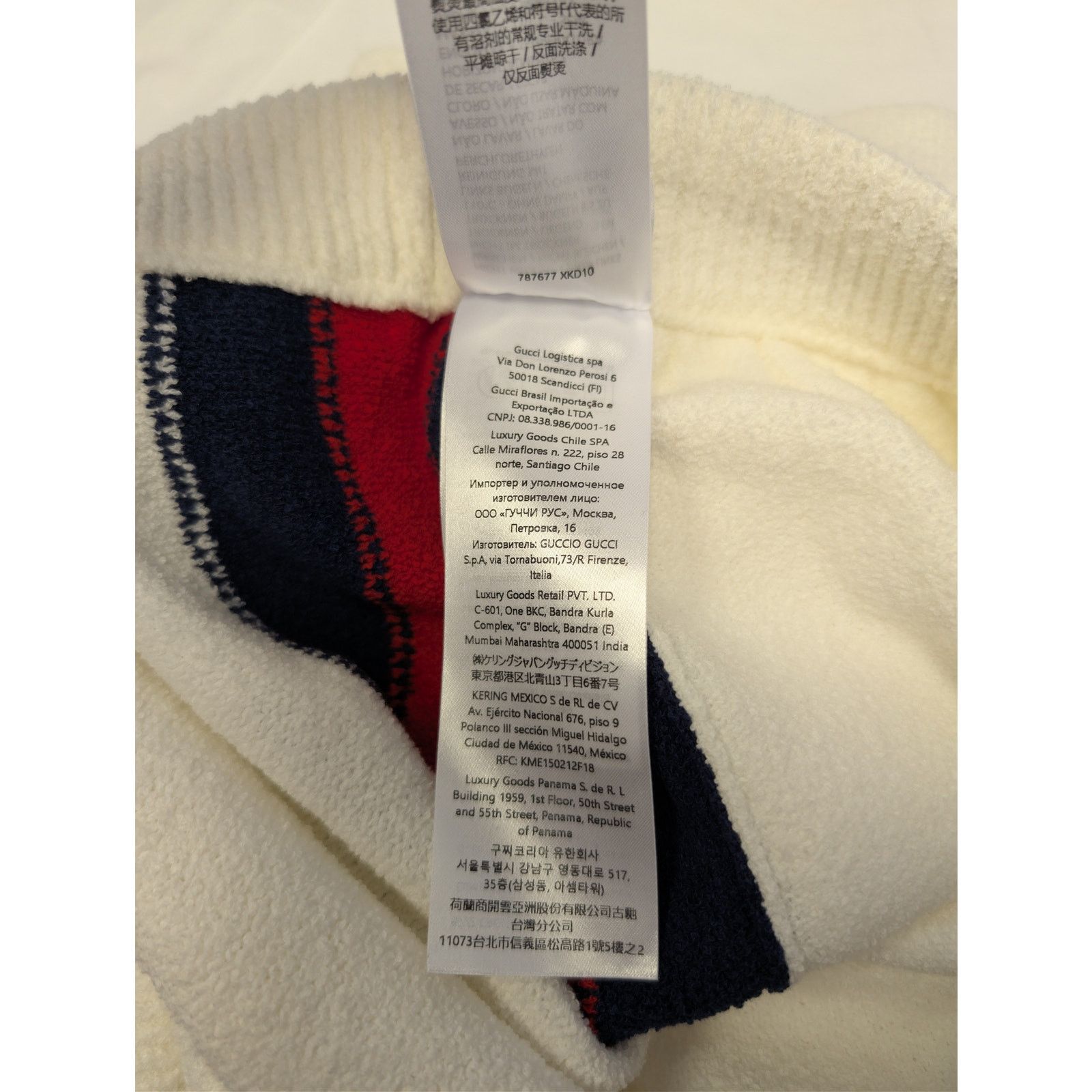 Gucci o1rshd1 Cotton Blend Terry Knit Basket Shorts in Off-White Size US 38 / EU 54 - 19 Thumbnail
