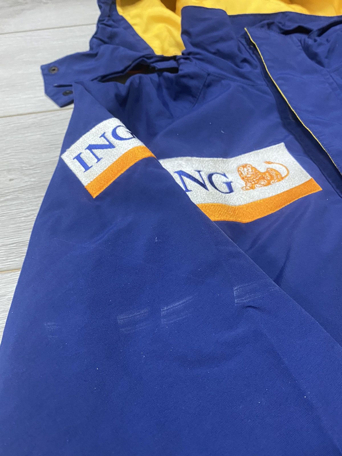 NASCAR Renault F1 ING Team vintage racing jacket windbreaker Size US S / EU 44-46 / 1 - 12 Thumbnail