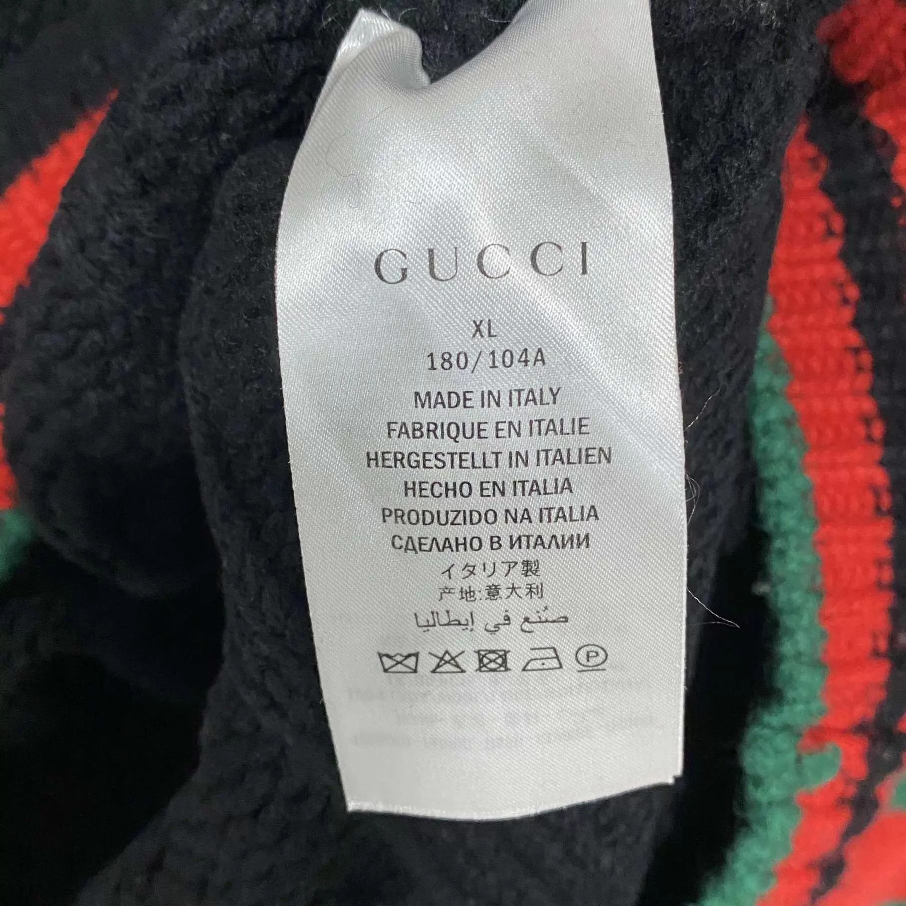 Gucci Gucci Classic Stripe Cable Knit Sweater XL Size US XL / EU 56 / 4 - 4 Thumbnail