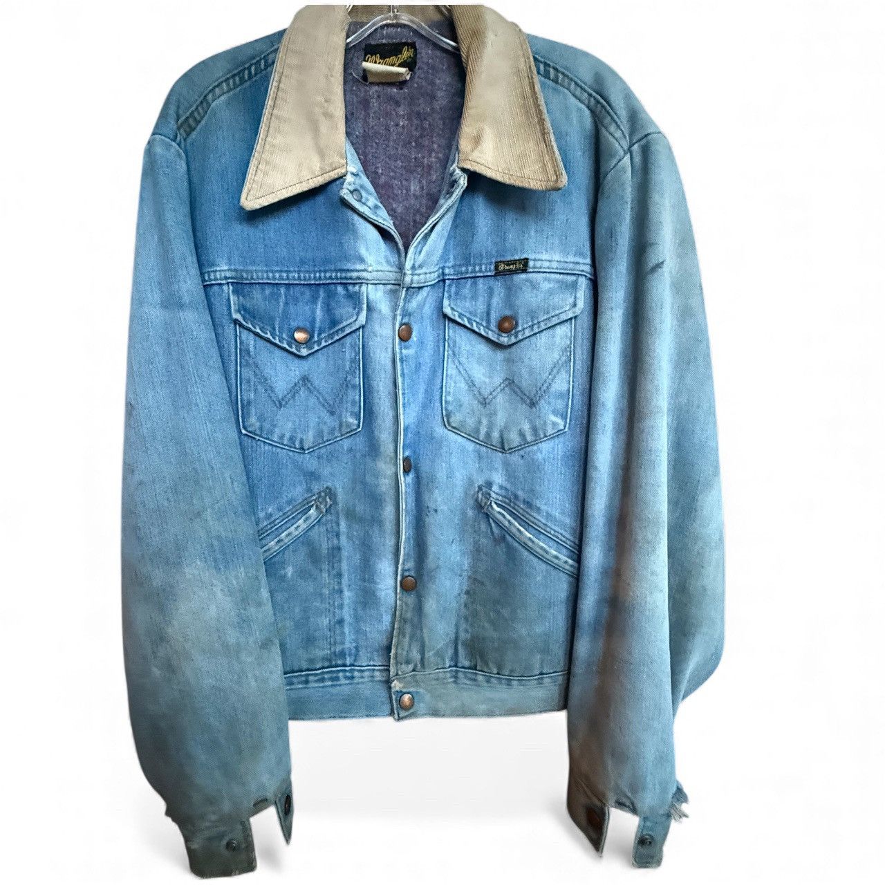 Wrangler Vintage 70s Wrangler No-Fault Blanket lined trucker jacket. Size US M / EU 48-50 / 2 - 1 Thumbnail