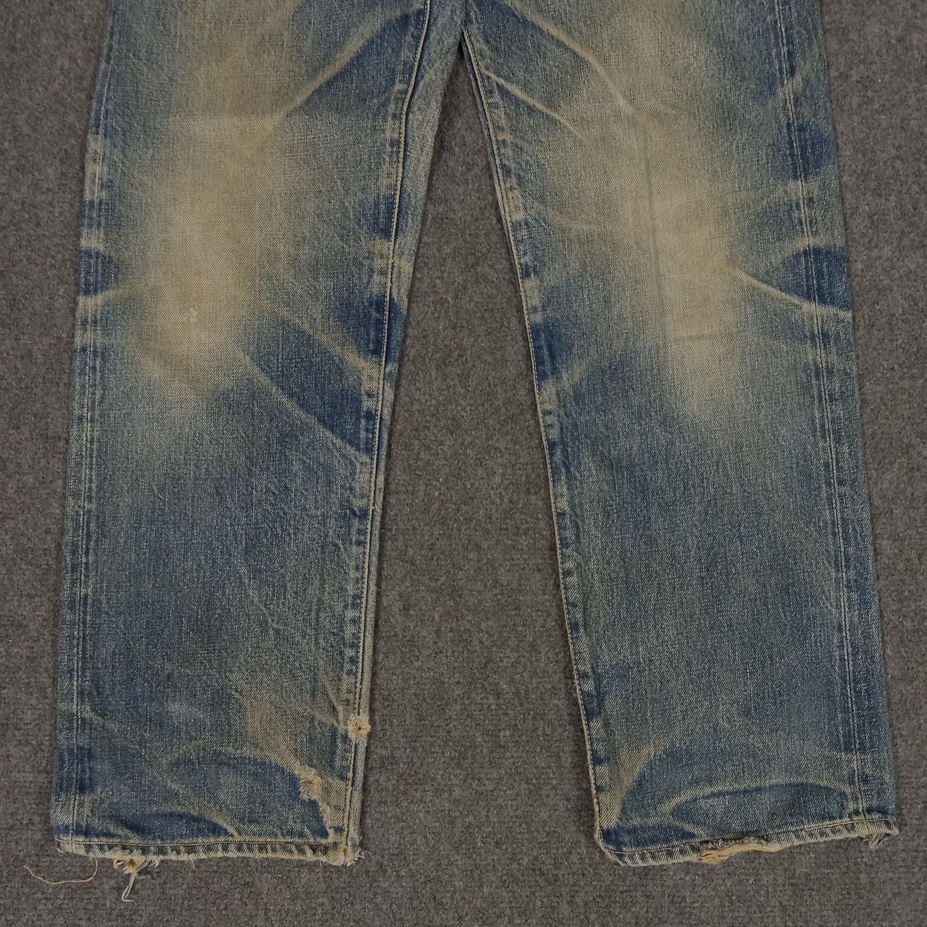Japanese Brand × Vintage We Never Change Selvedge Fading Style Denim Jeans Size US 28 / EU 44 - 7 Thumbnail