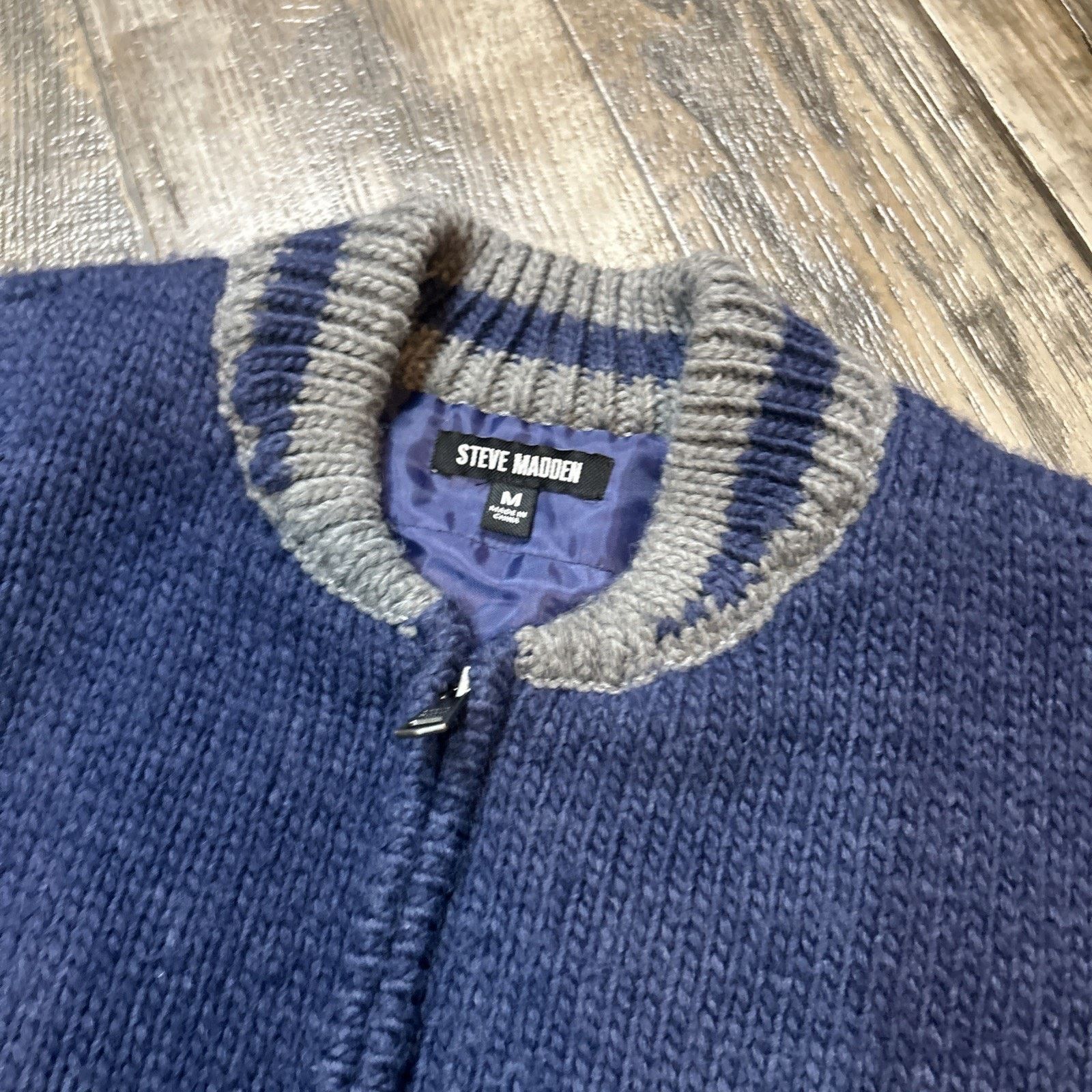 Steve Madden Steve Madden Fernando Varsity Sweater Jacket Size M Size M / US 6-8 / IT 42-44 - 2 Thumbnail