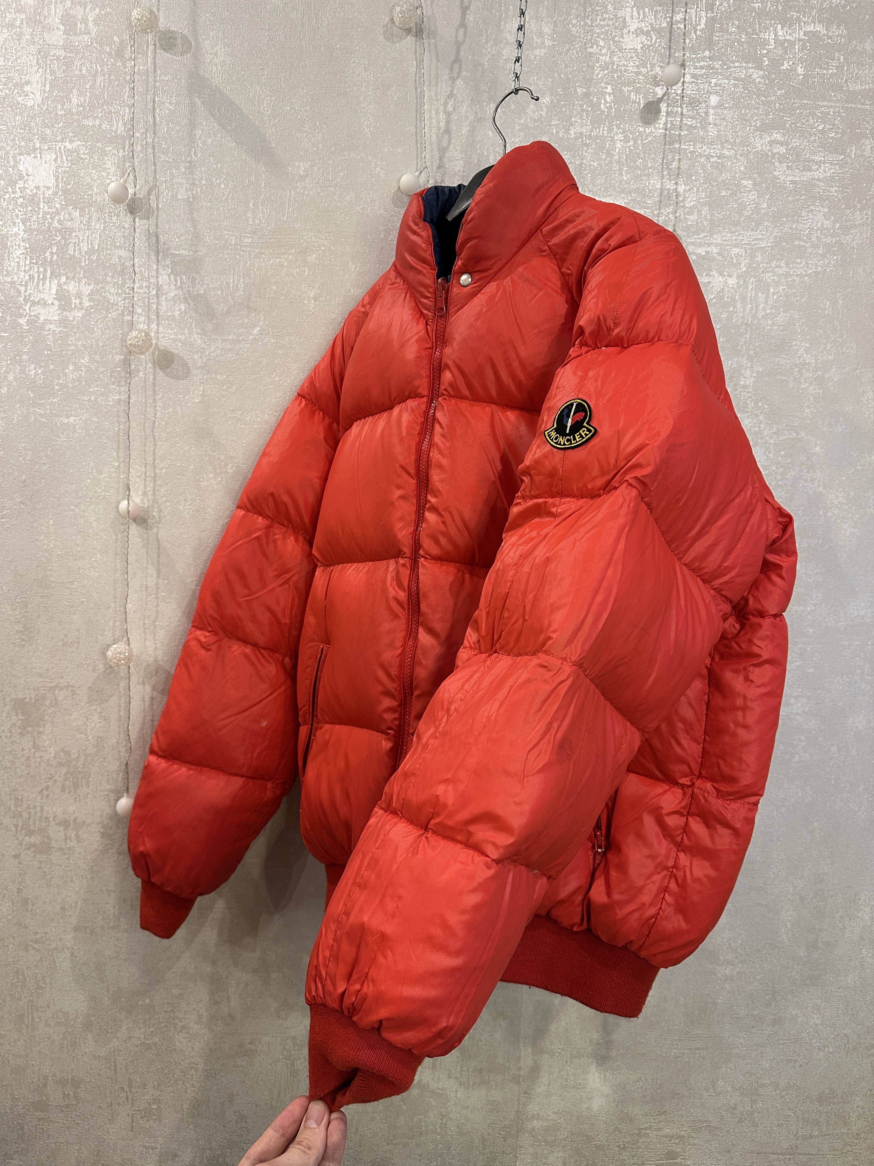 Moncler Moncler Vintage Red/Blue Puffer Reversible Jacket Size M Size US M / EU 48-50 / 2 - 9 Thumbnail